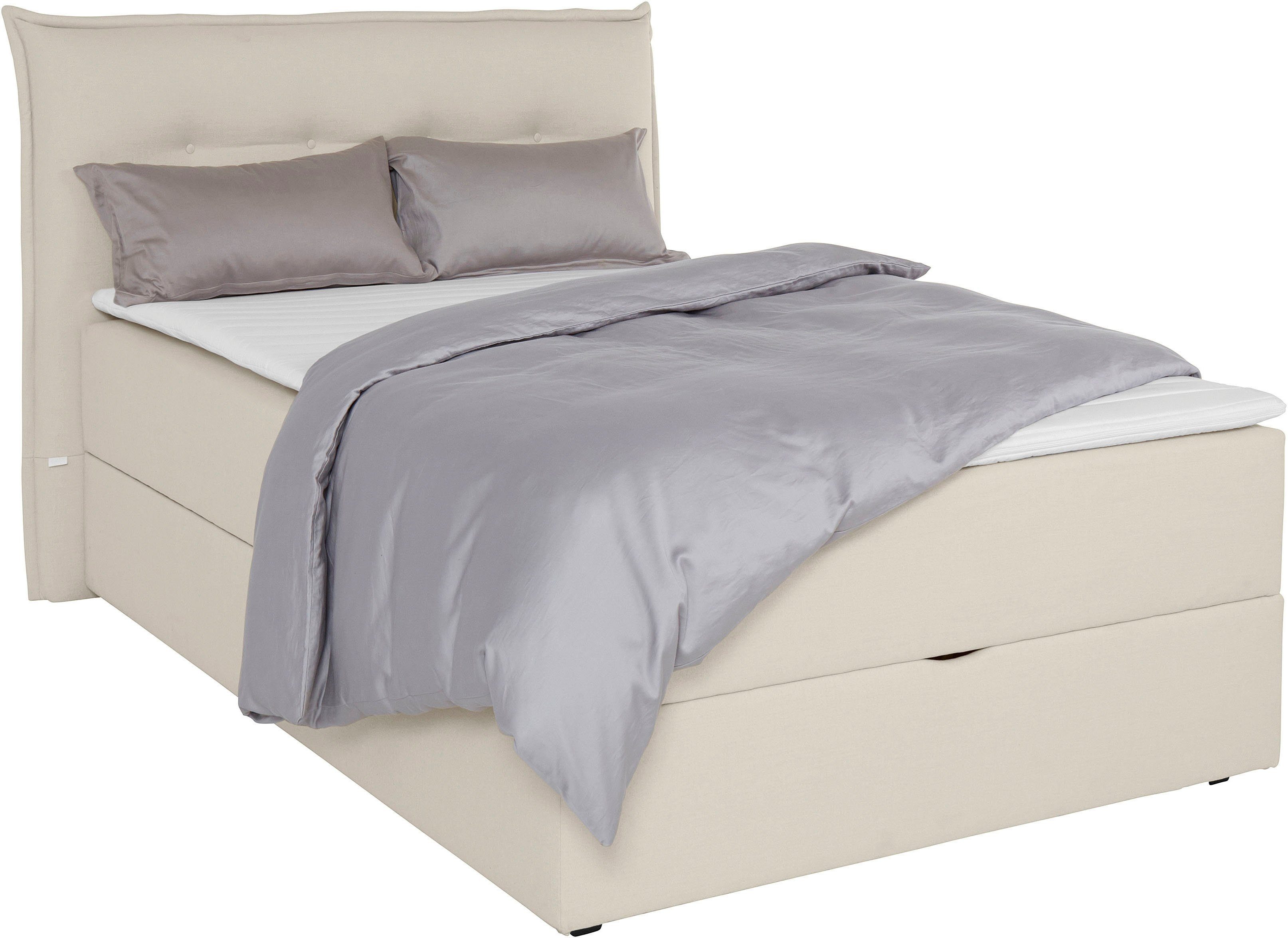 andas Boxspring Lichtgewicht inclusief bedkist & topmatras, in 4 breedten en 2 hardheden