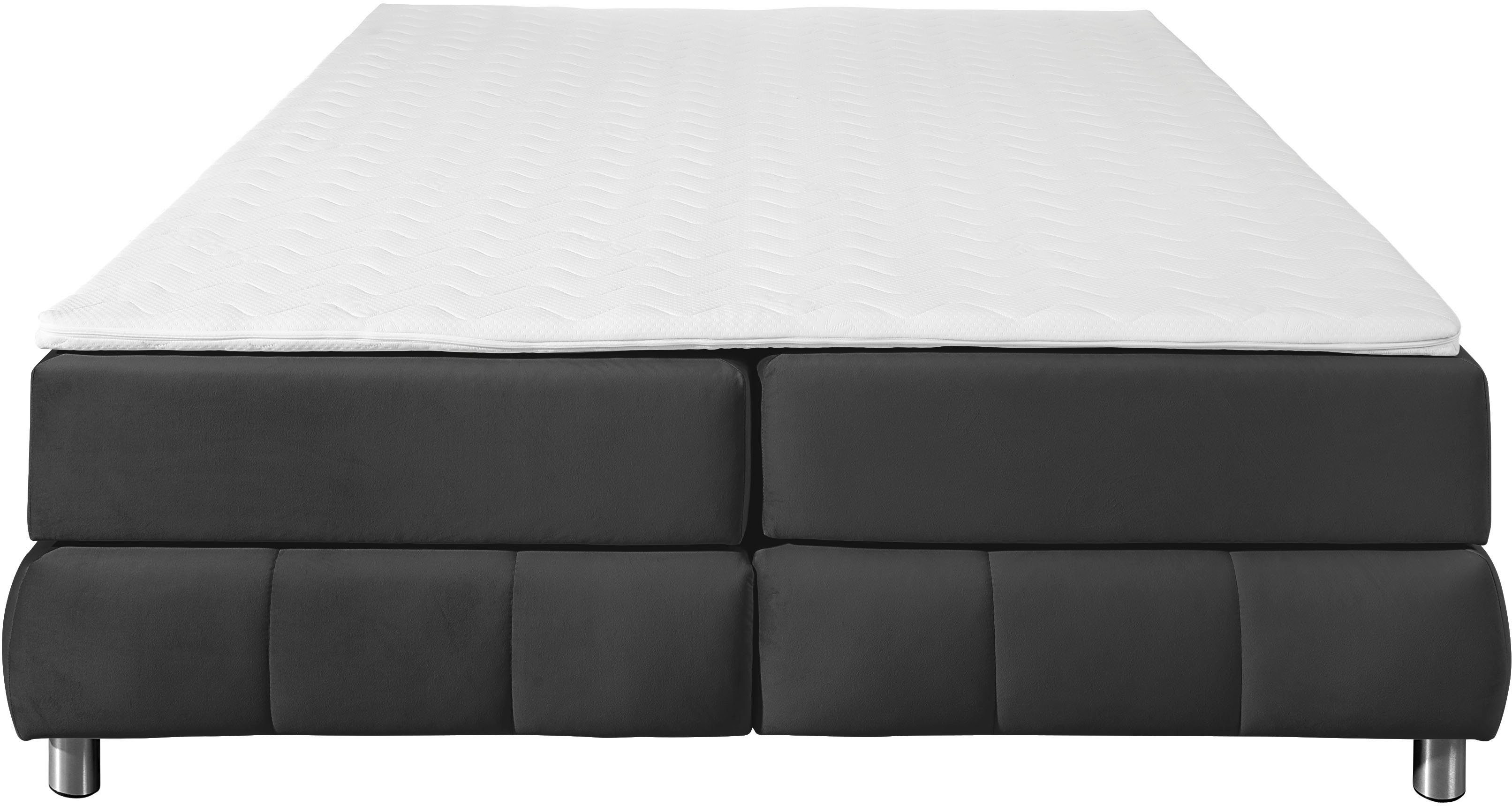 andas Boxspring Salo Zonder hoofdbord, incl. matrastopper, ook in extra lange versie 220 cm verkrijgbaar