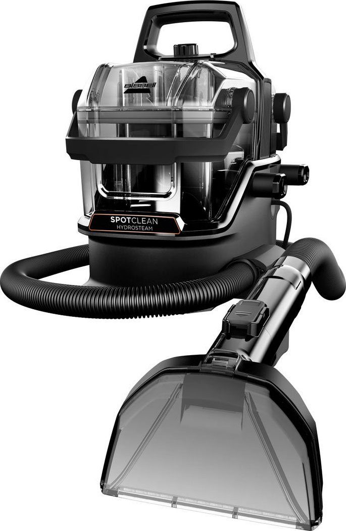 Bissell Waszuiger 3697N, SpotClean® HydroSteam™ Select, met stoom, dual-tank 15kpa, reinigt vlekken op tapijt, bekleding, trap, autostoel, tegel