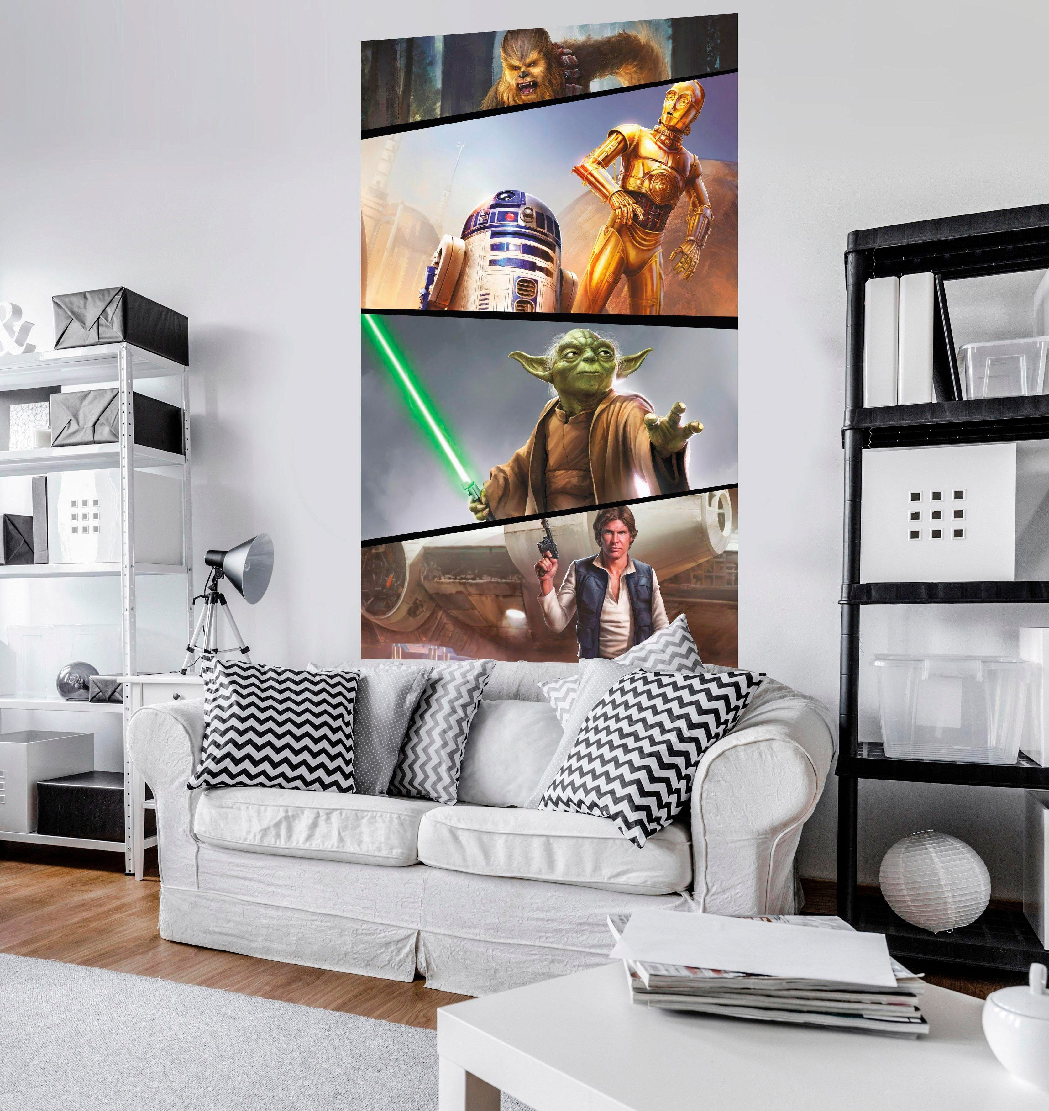 Komar Vliesbehang Digitale print vlies - Star Wars Moments Rebels - Afmeting 120 x 200 cm (1 stuk)