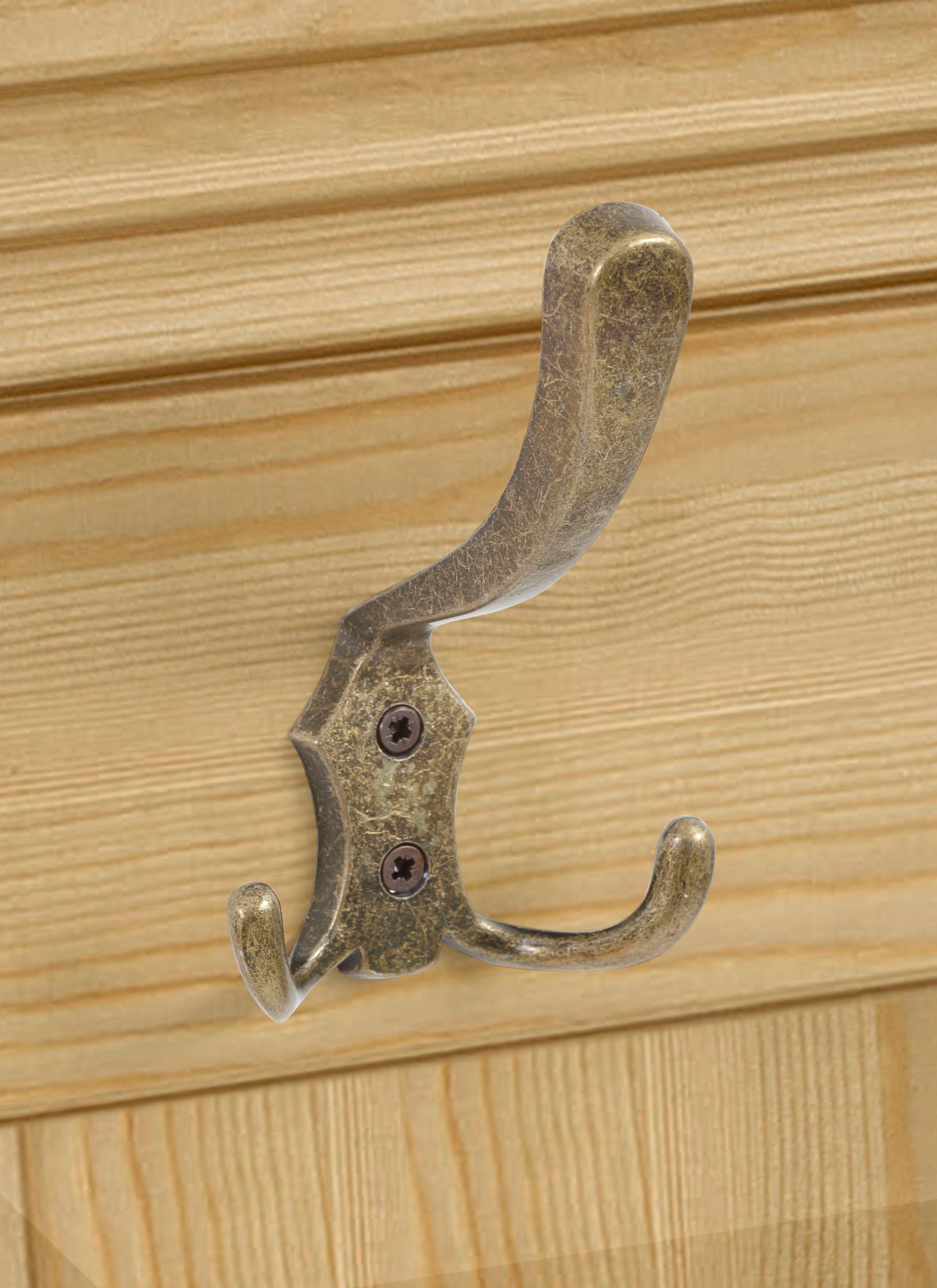 Home affaire Kapstokpaneel Ayanna Breedte 84 cm, met 4 dubbele haken, van massief grenen, FSC®