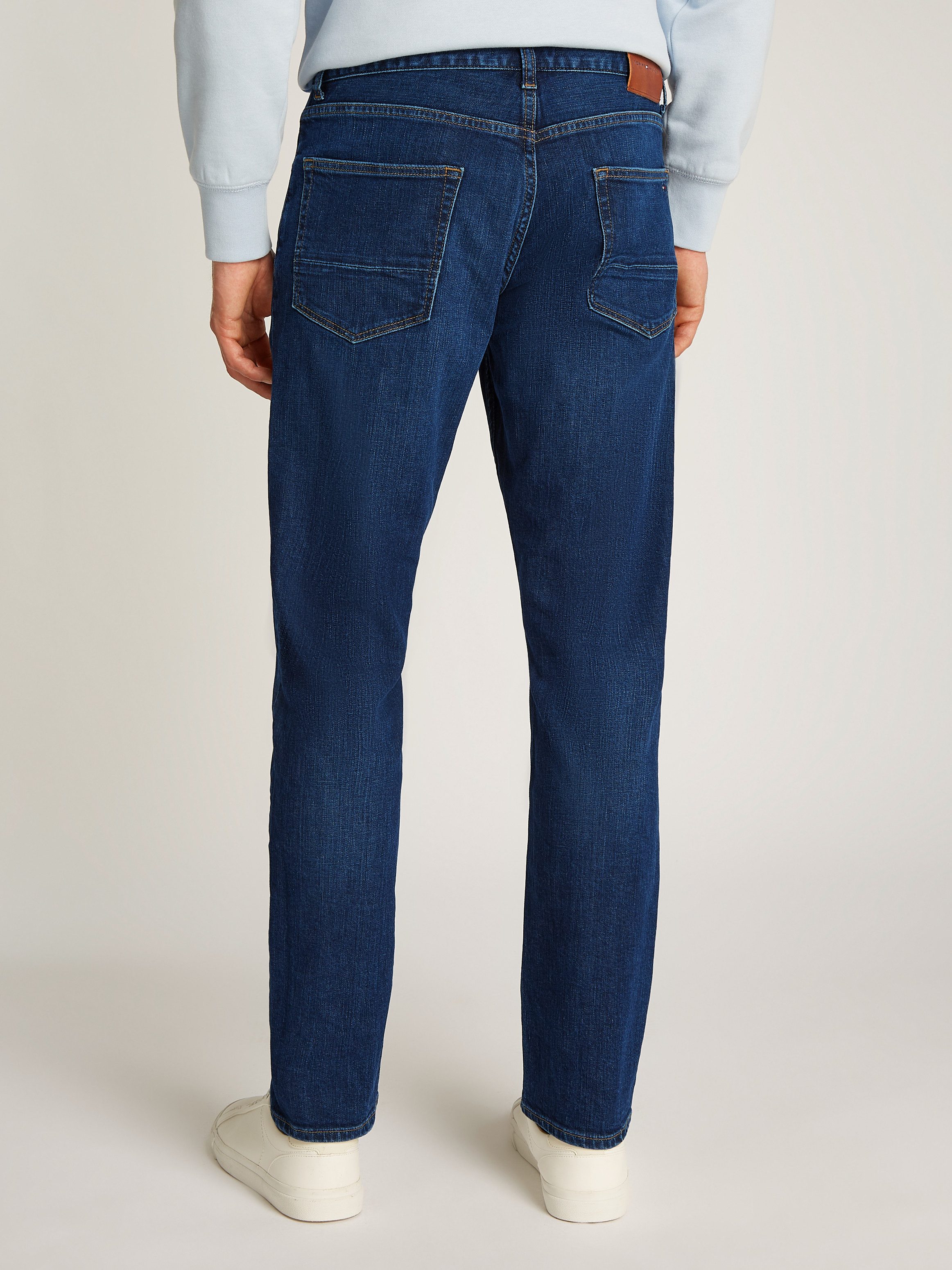 Tommy Hilfiger Straight jeans in blauwe wassing