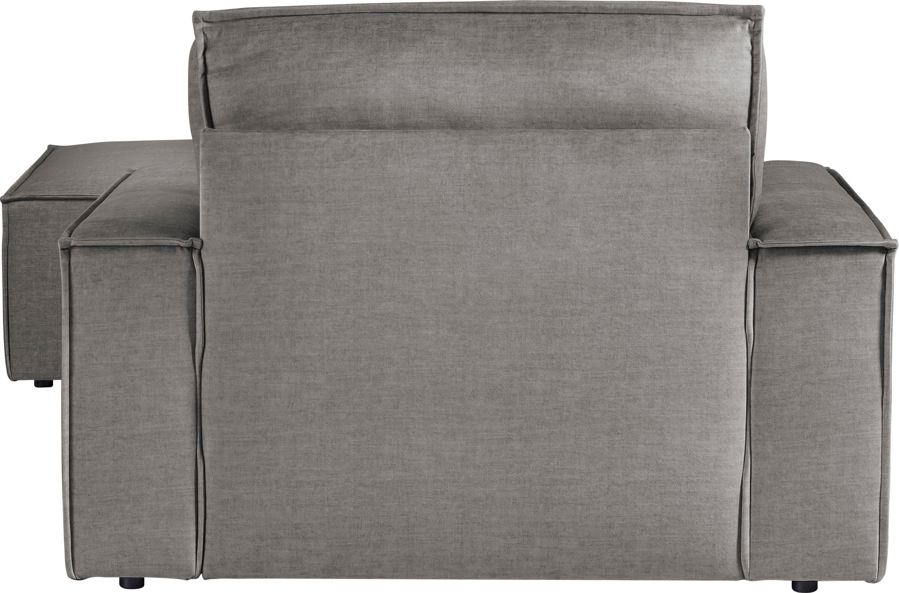 Home affaire Fauteuil Sherwood Loveseat en hocker als set, passend bij de bekleding-serie SHERWOOD