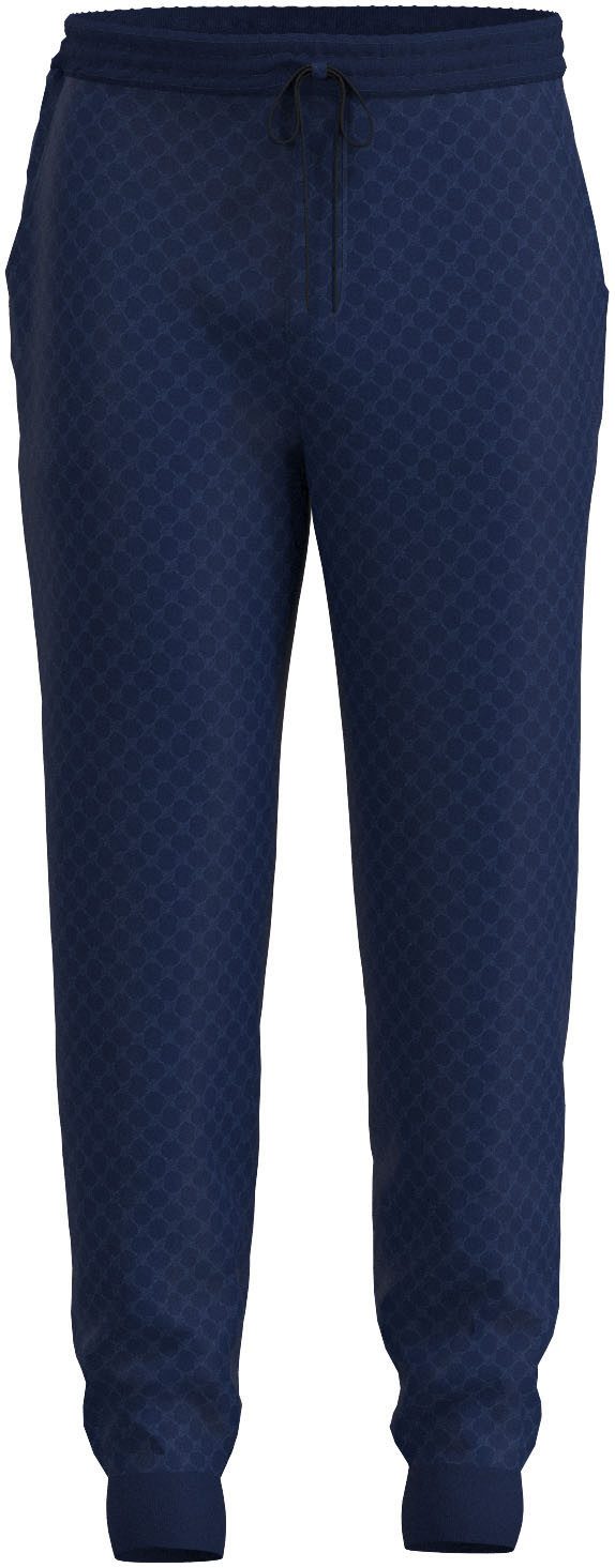 JOOP! Joggingbroek Leisure Met korenbloem-alloverpatroon