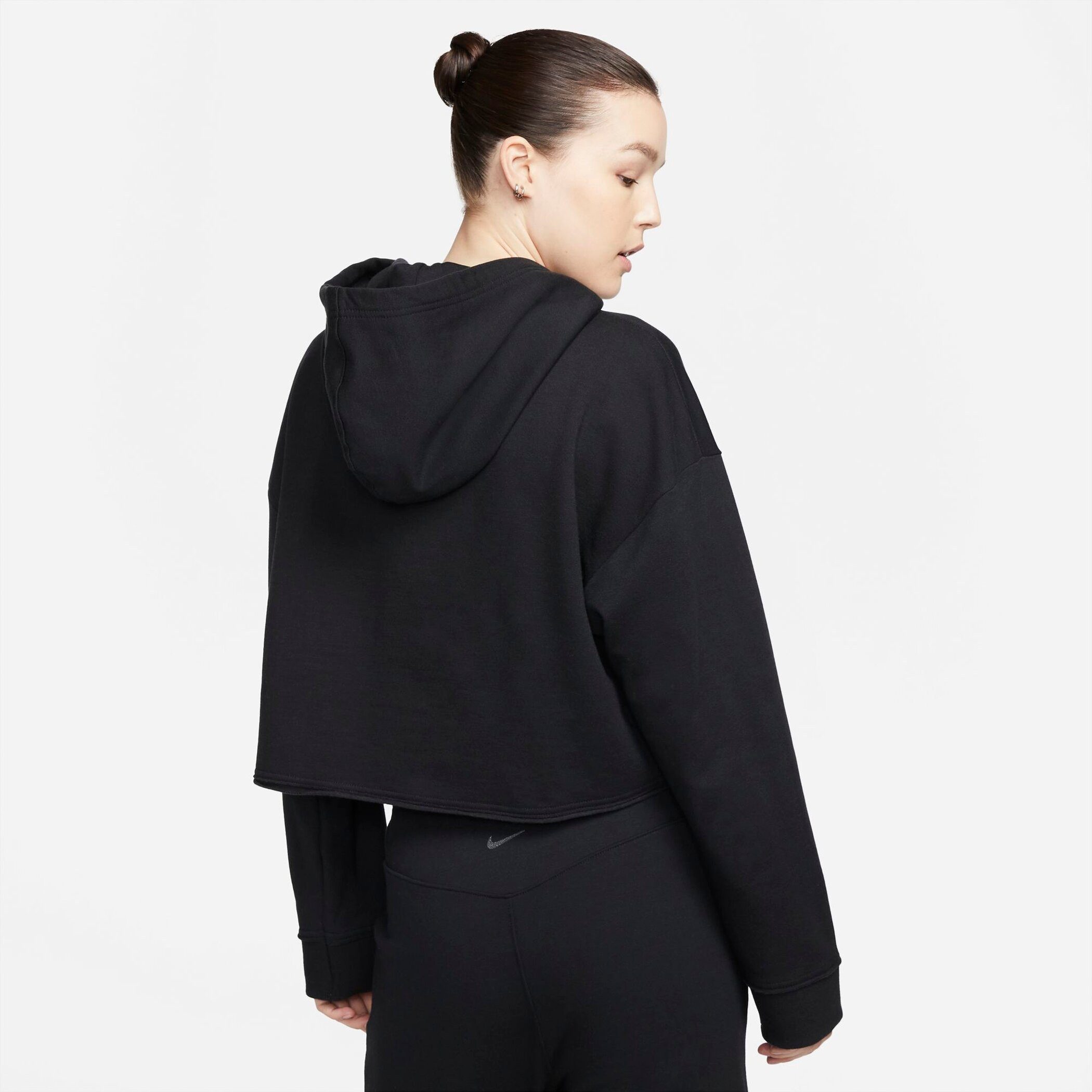 Nike Sweatshirt Yoga Luxe Women's Cropped Fleece Hoodie