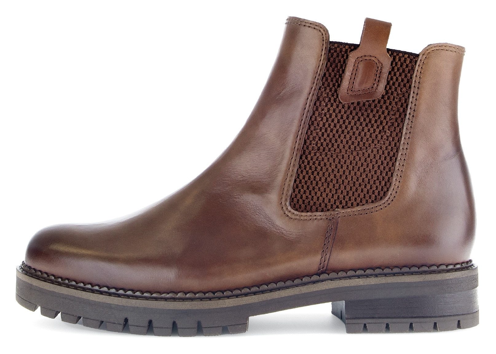 Gabor Chelsea-boots Davos blokhak, herfstmode, in comfortabele schoenwijdte g (= breed)