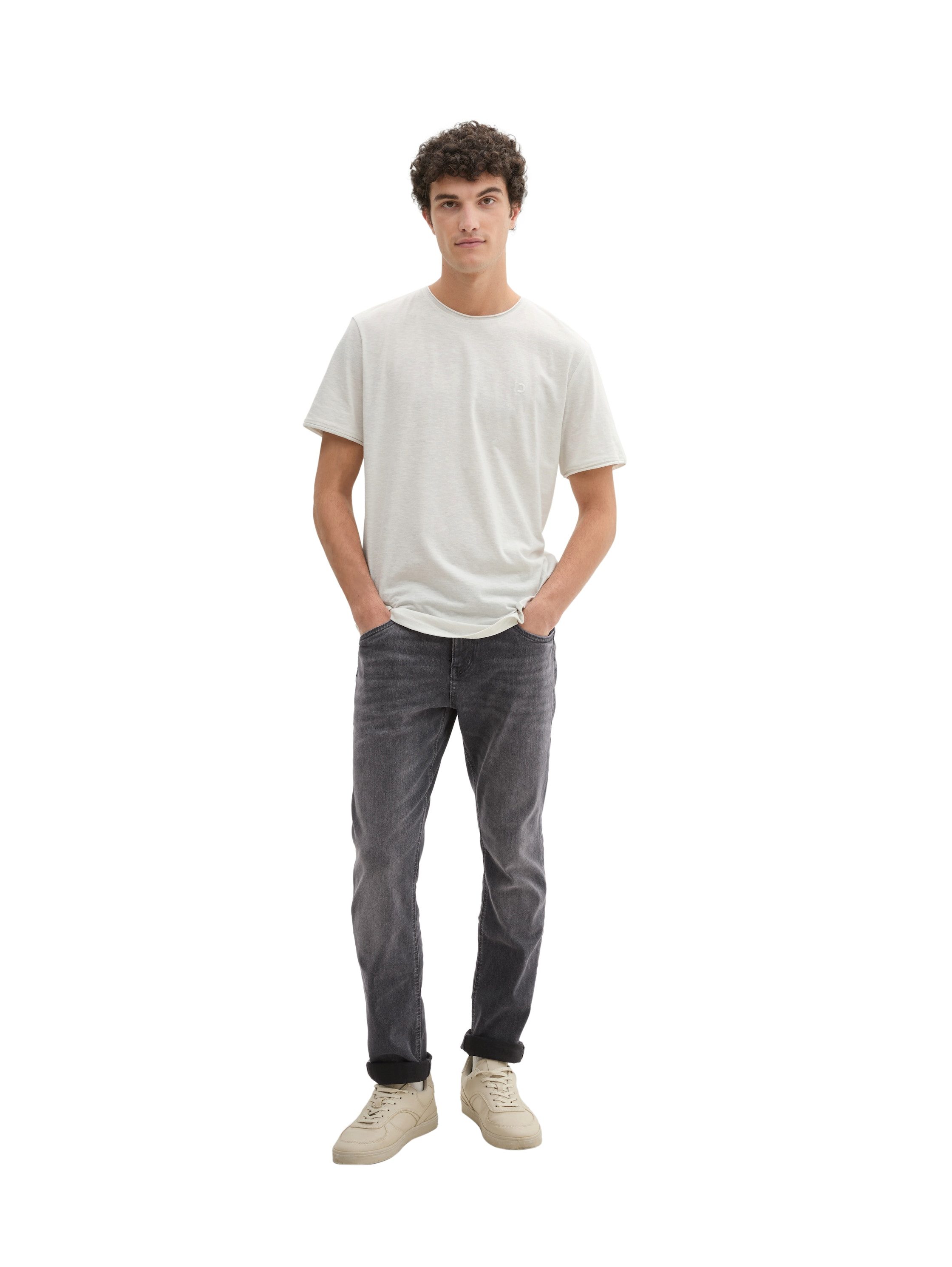 Tom Tailor Denim Straight jeans AEDAN in klassieke 5-pocketsstijl