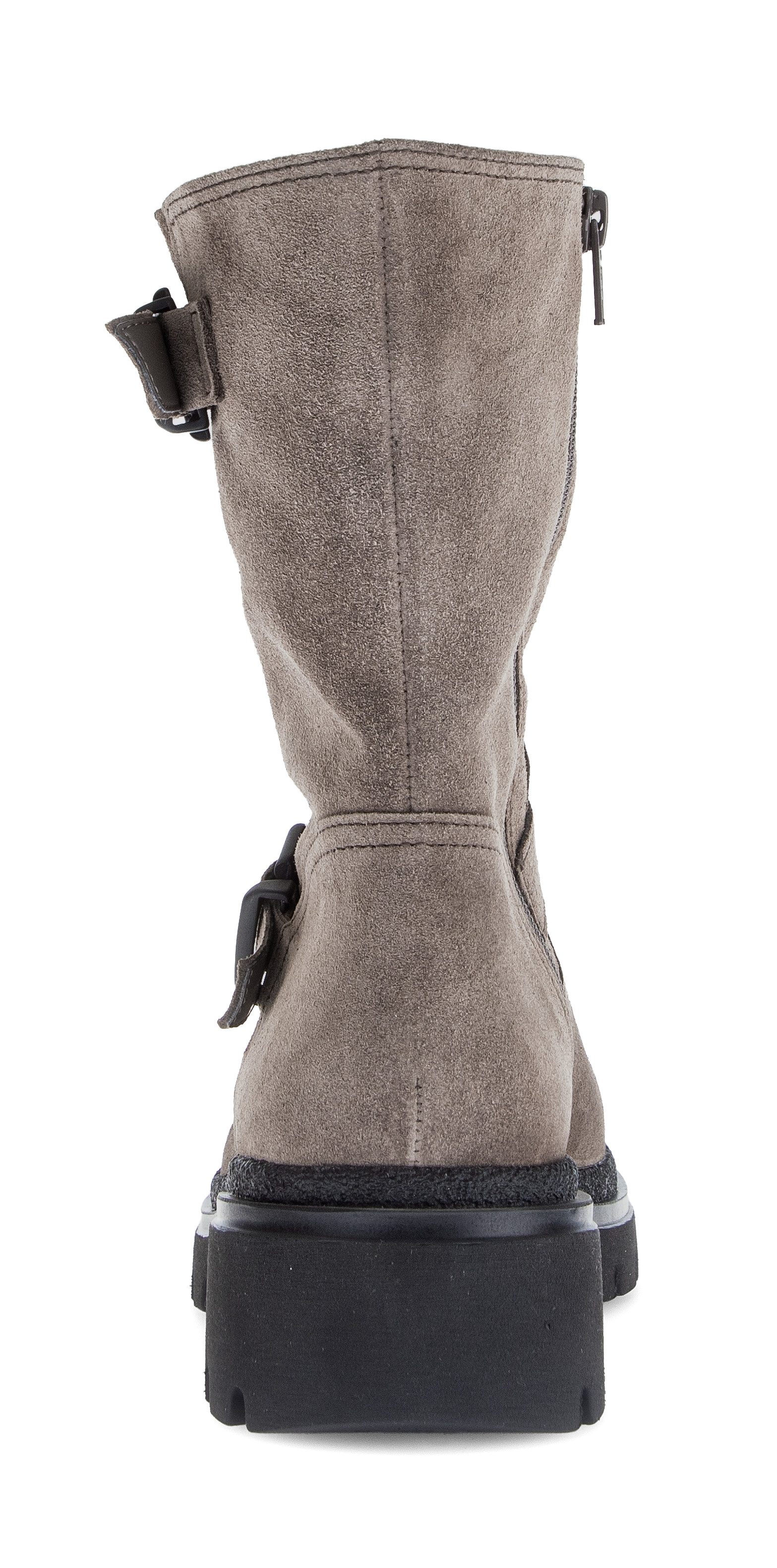 Gabor Bikerboots Florence , blokhak, enkellaarsje met sierslip en in wijdte g (= wijd)