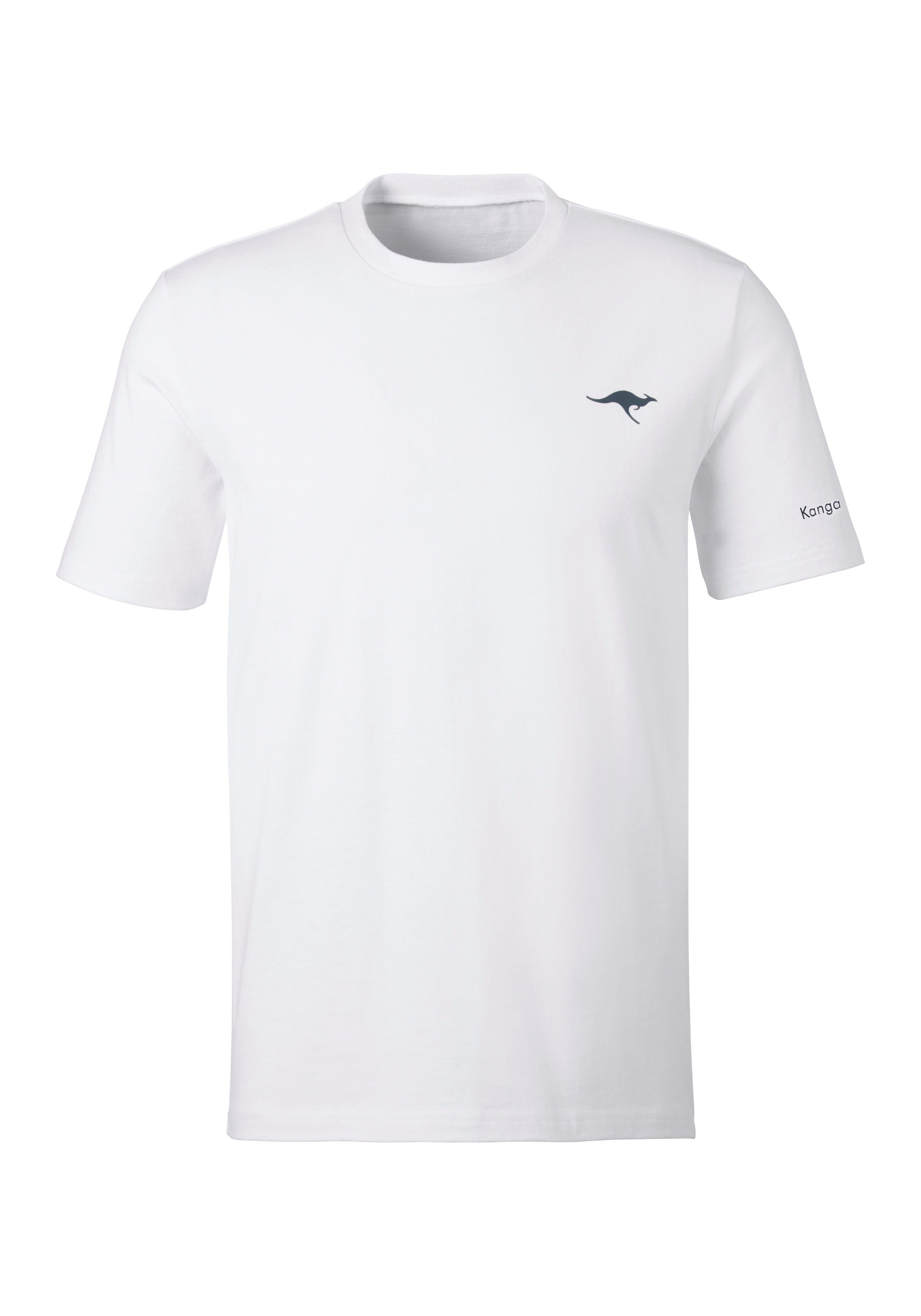 KangaROOS T-shirt met -print op borsthoogte (Set van 2)