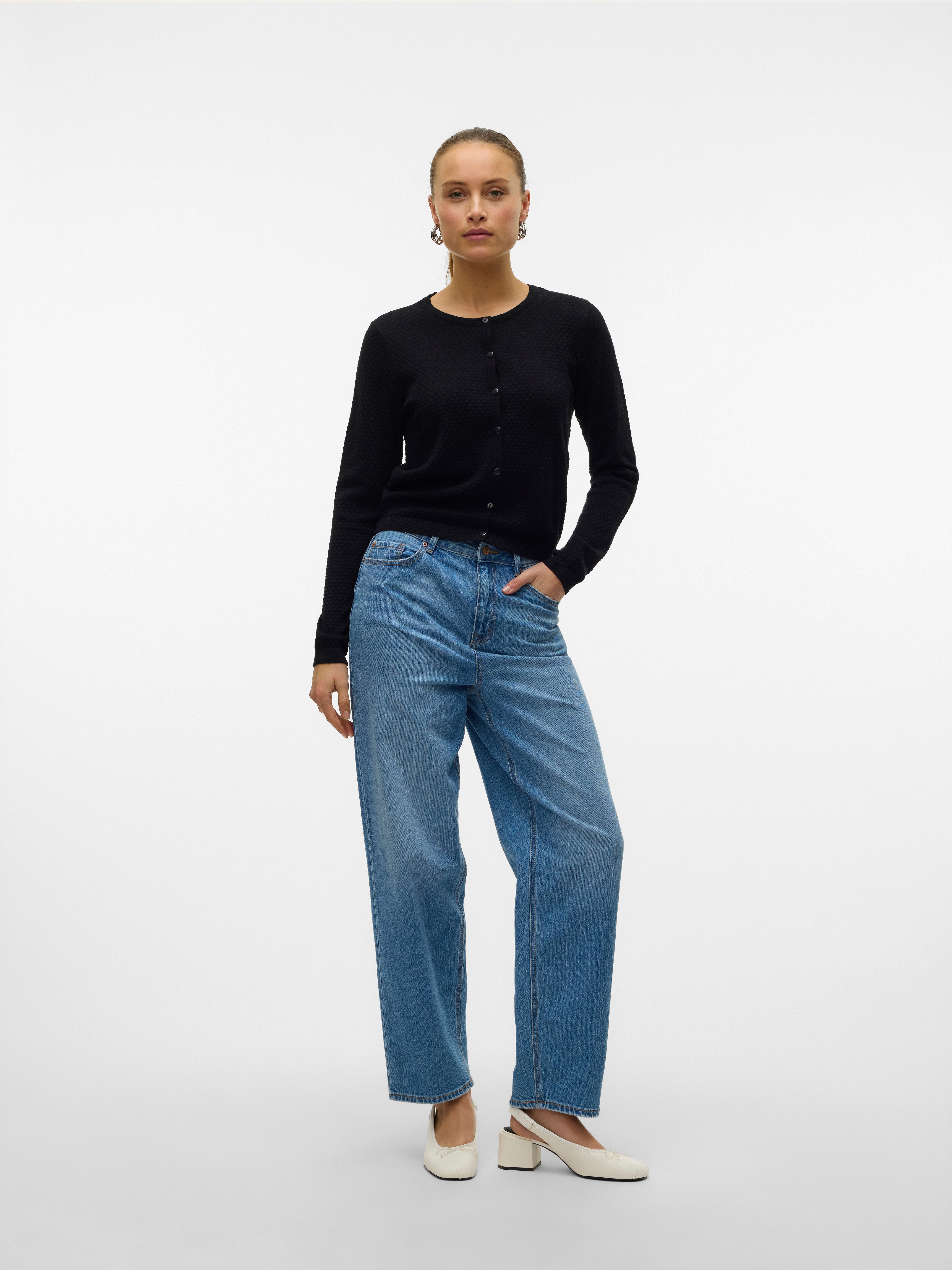 Vero Moda Vest VMCARE STRUCTURE LS BUTTON CARDIGAN