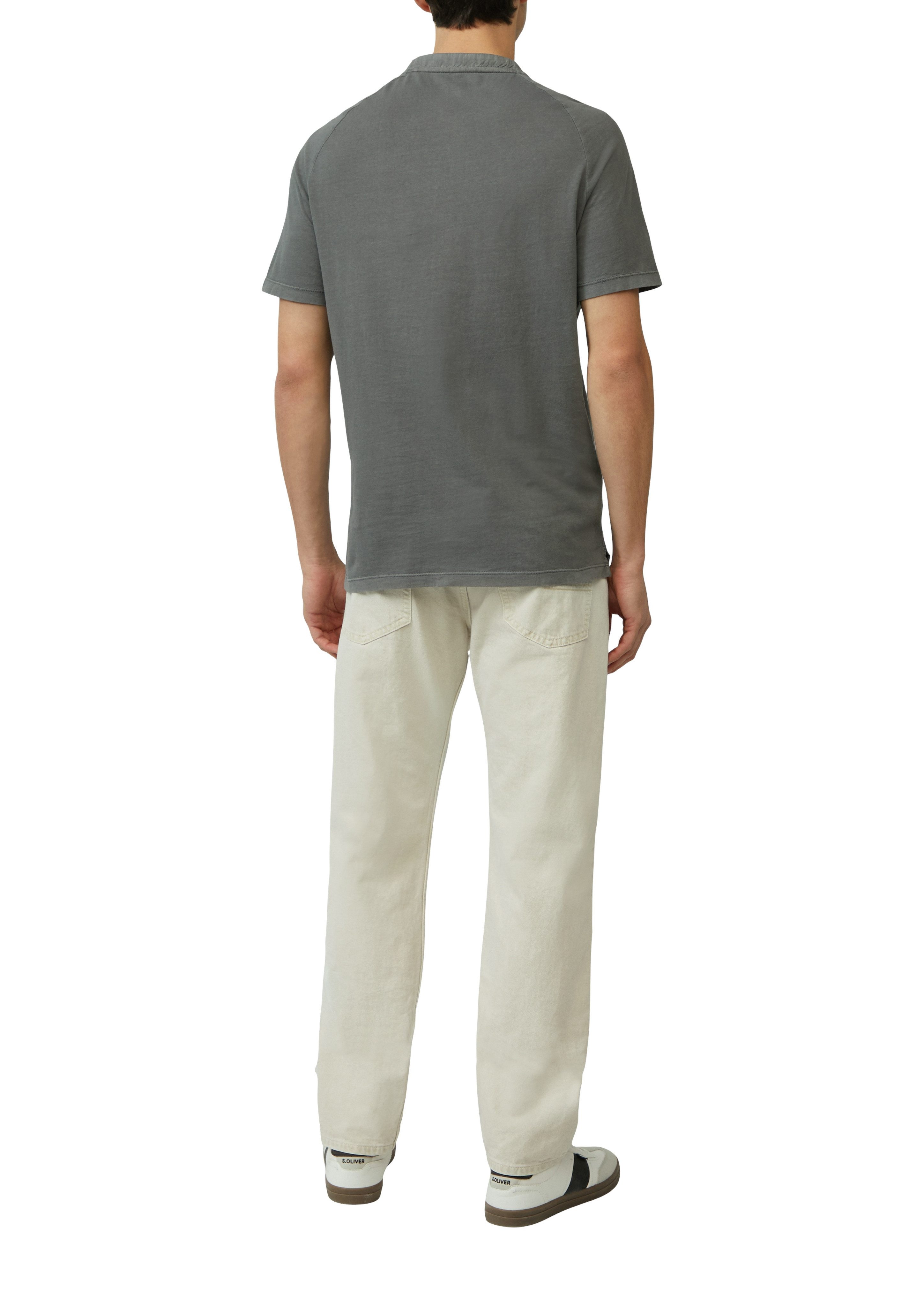 s.Oliver T-shirt met henleyhals