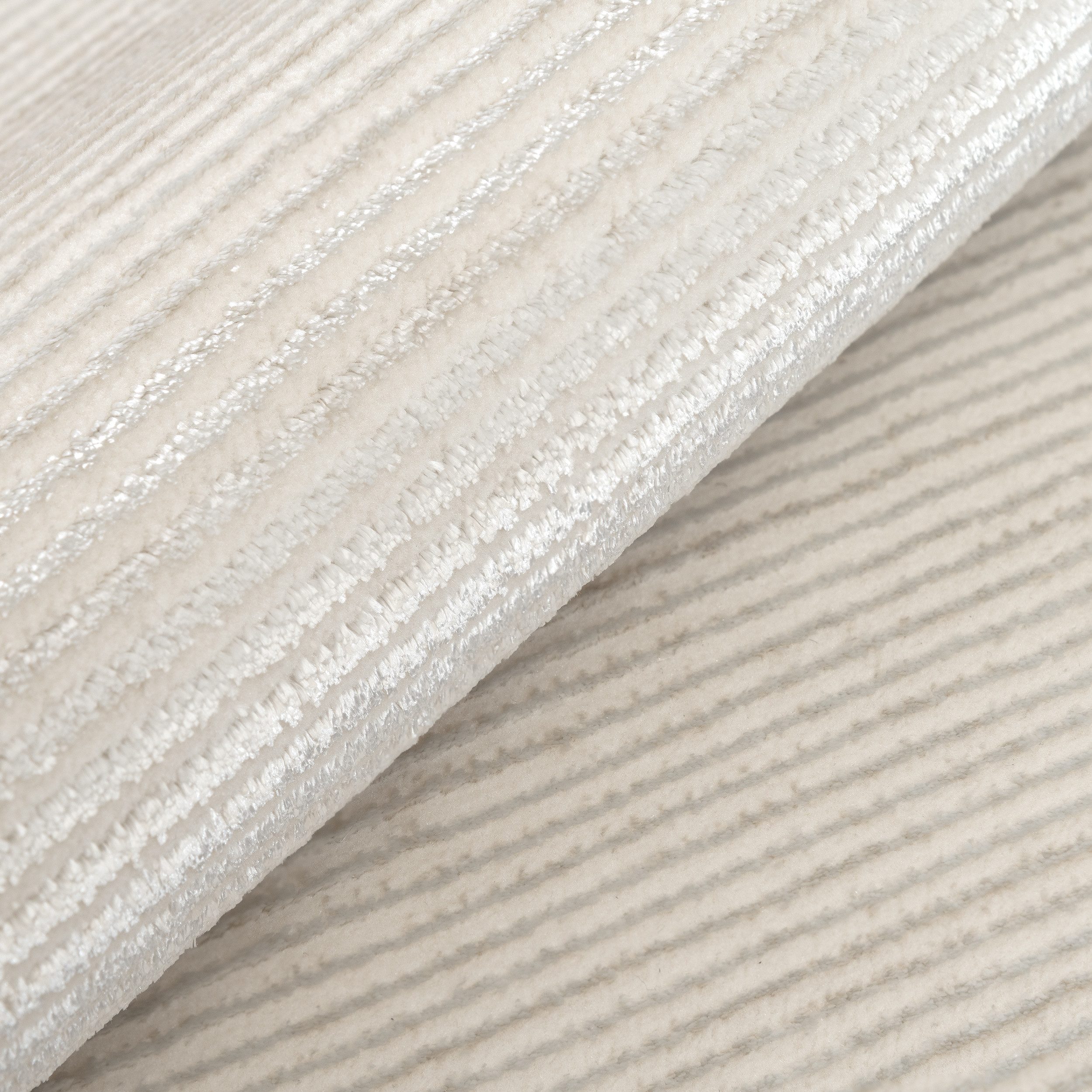 Sehrazat Vloerkleed Diamond 7850 Effen kleuren, kortpolig, met zachte glansgaren, met franjes, woonkamer