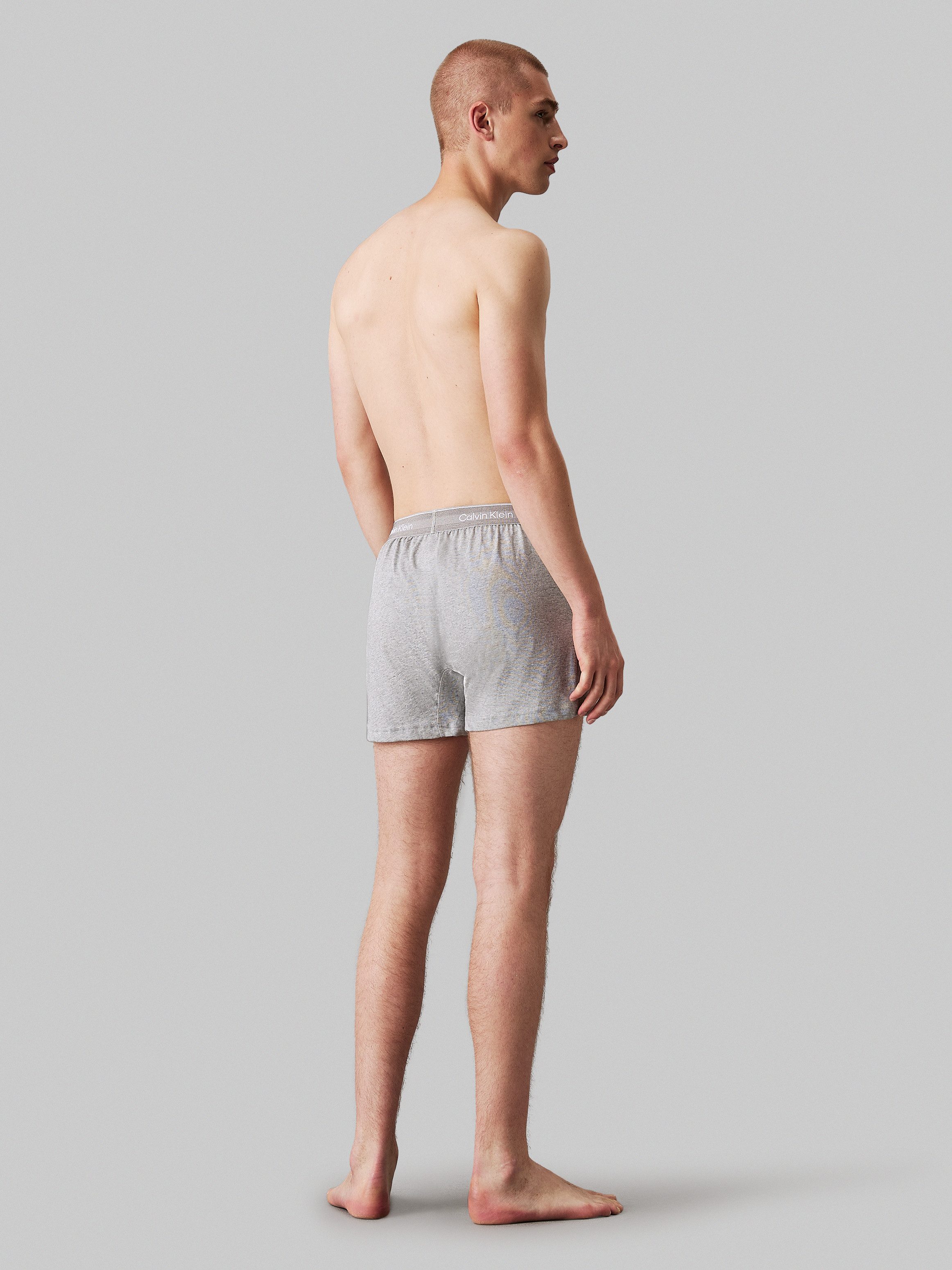 Calvin Klein Boxershort BOXER TRAD 3PK met logo-elastische tailleband (3 stuks) (Set van 3)