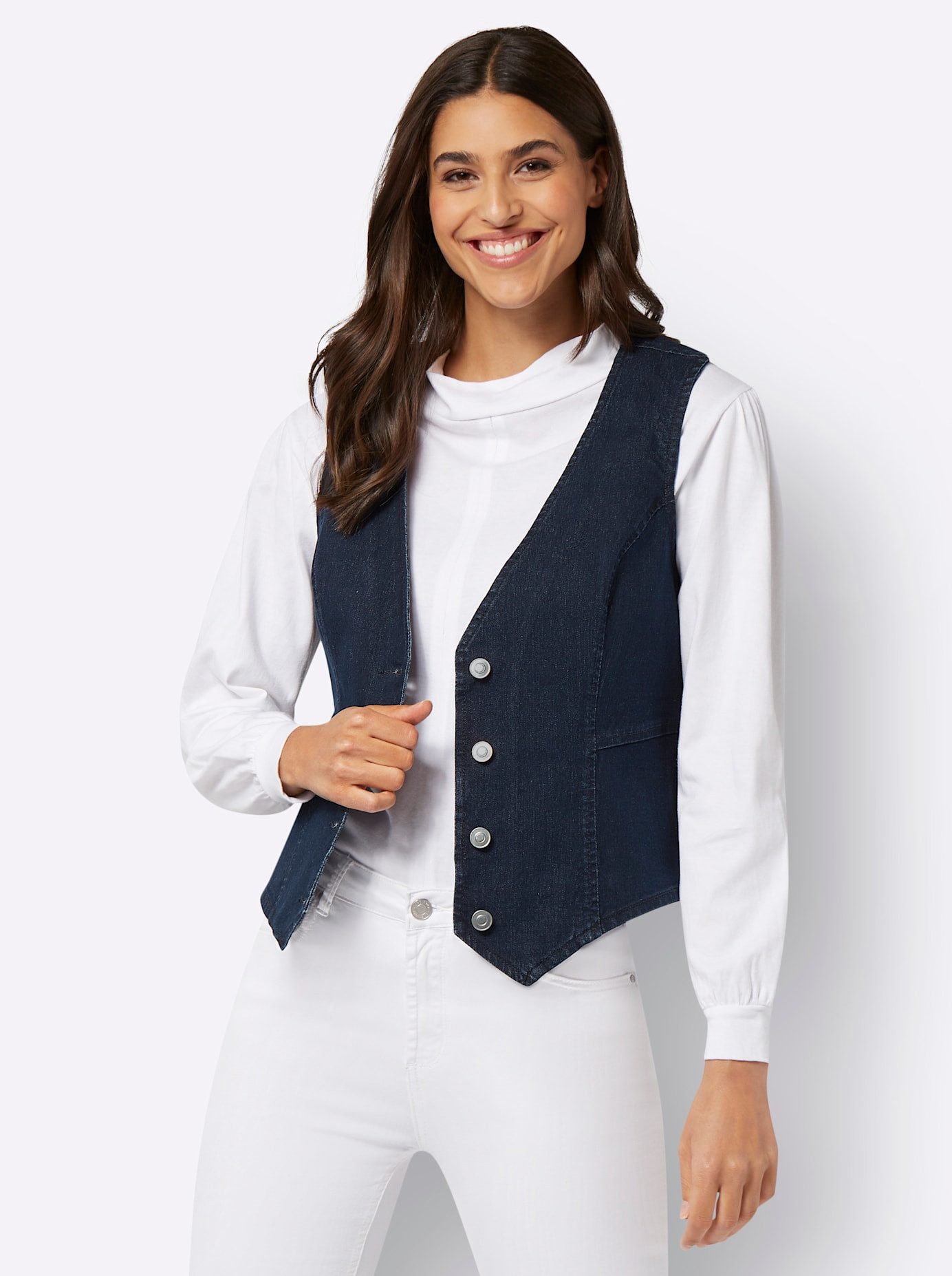 Classic Basics Jeansgilet