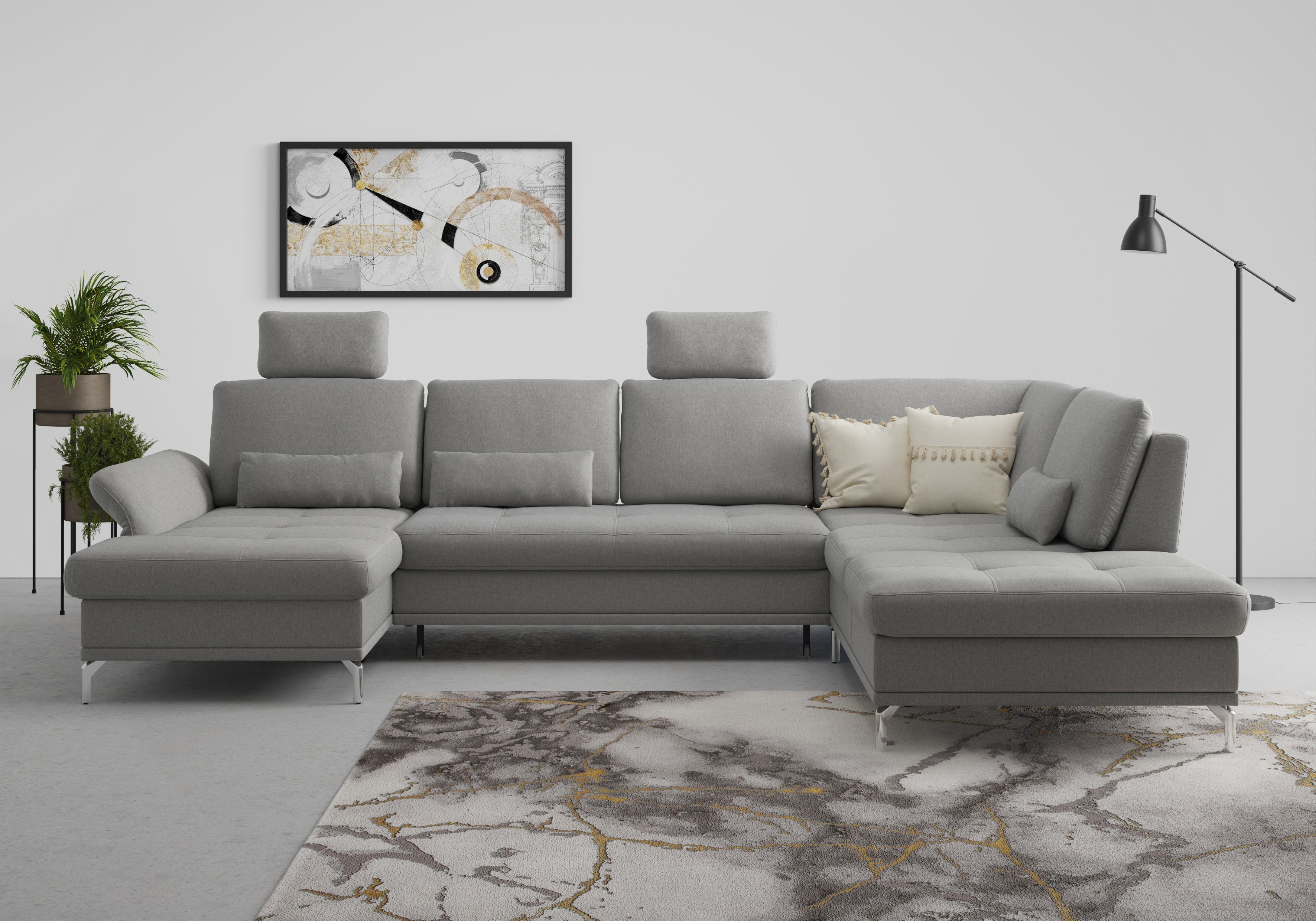 INOSIGN Hoofdsteun Palm Beach ook in de bekleding easy clean - eenvoudig met water te reinigen