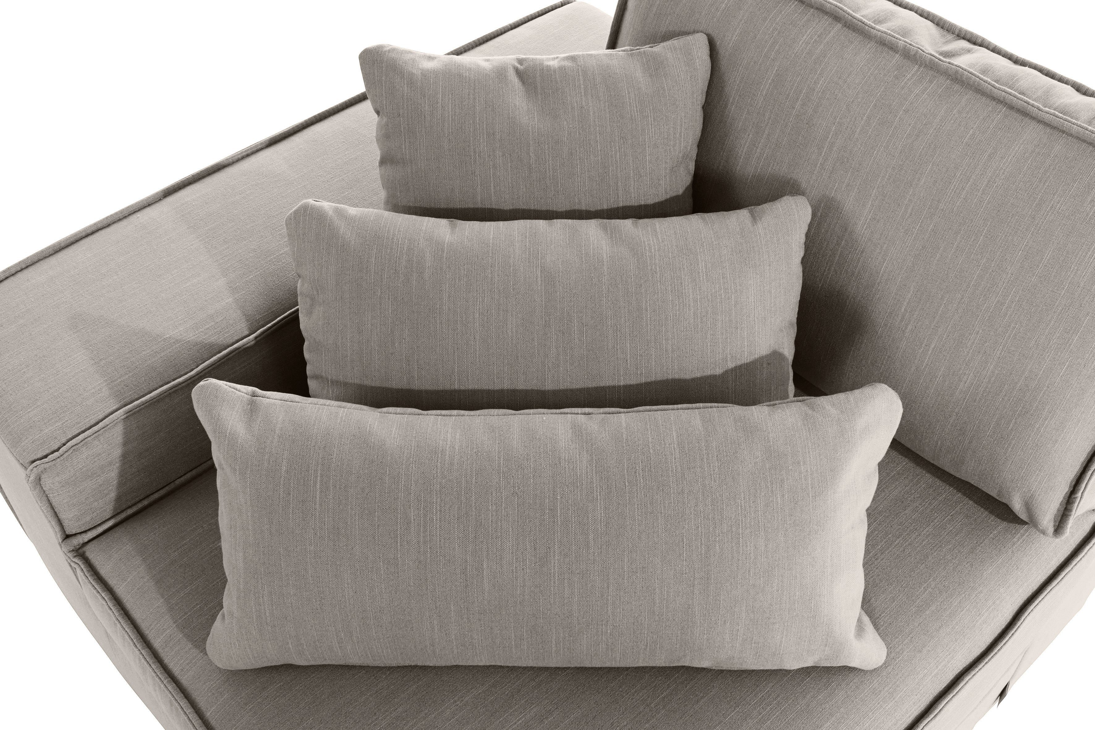 RAUM.ID Sofaelement Florid als deel van een modulaire bank, stevig zitcomfort, ook in cord