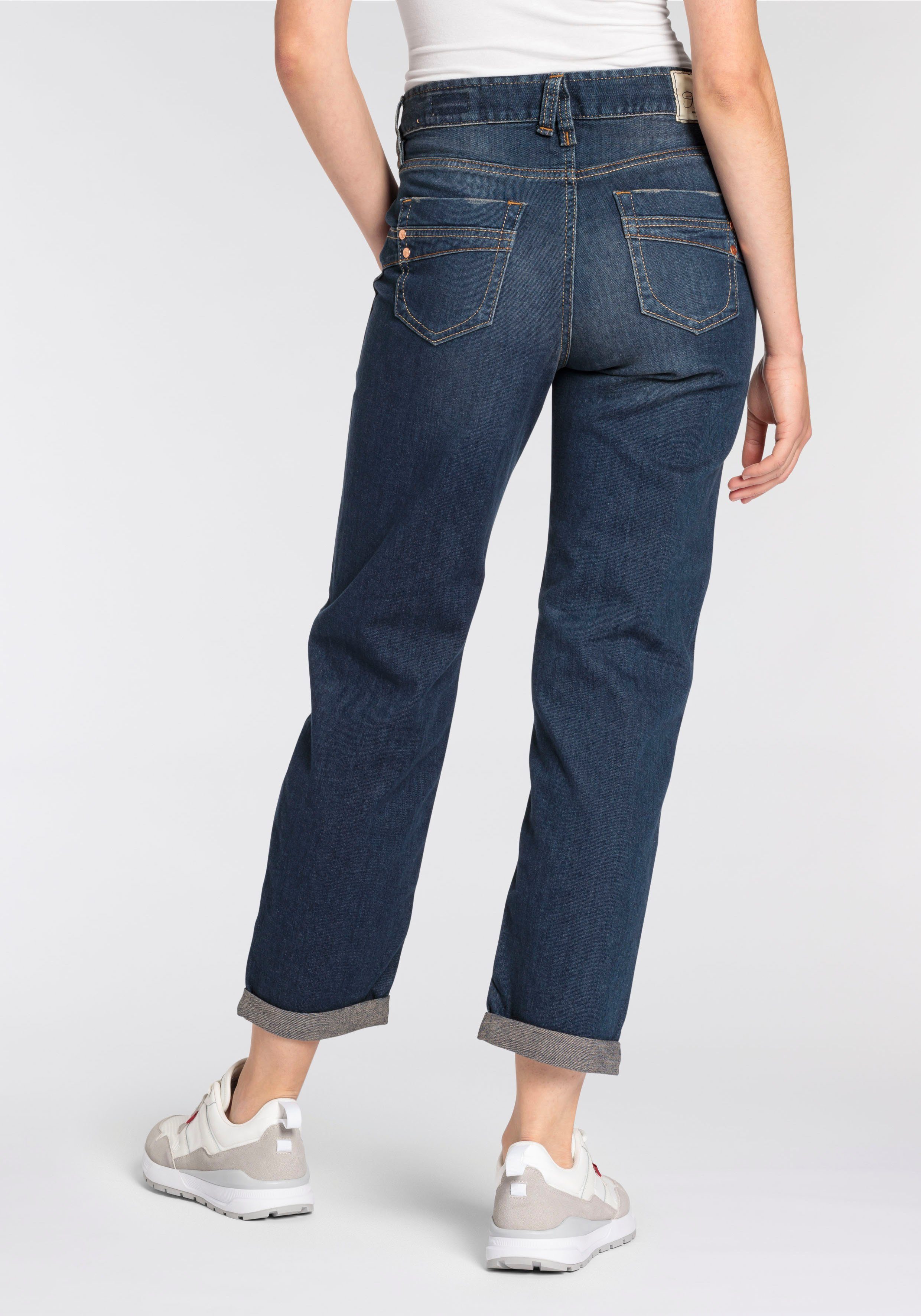 Herrlicher High-waist jeans Touch B Hi Tap Organic Denim