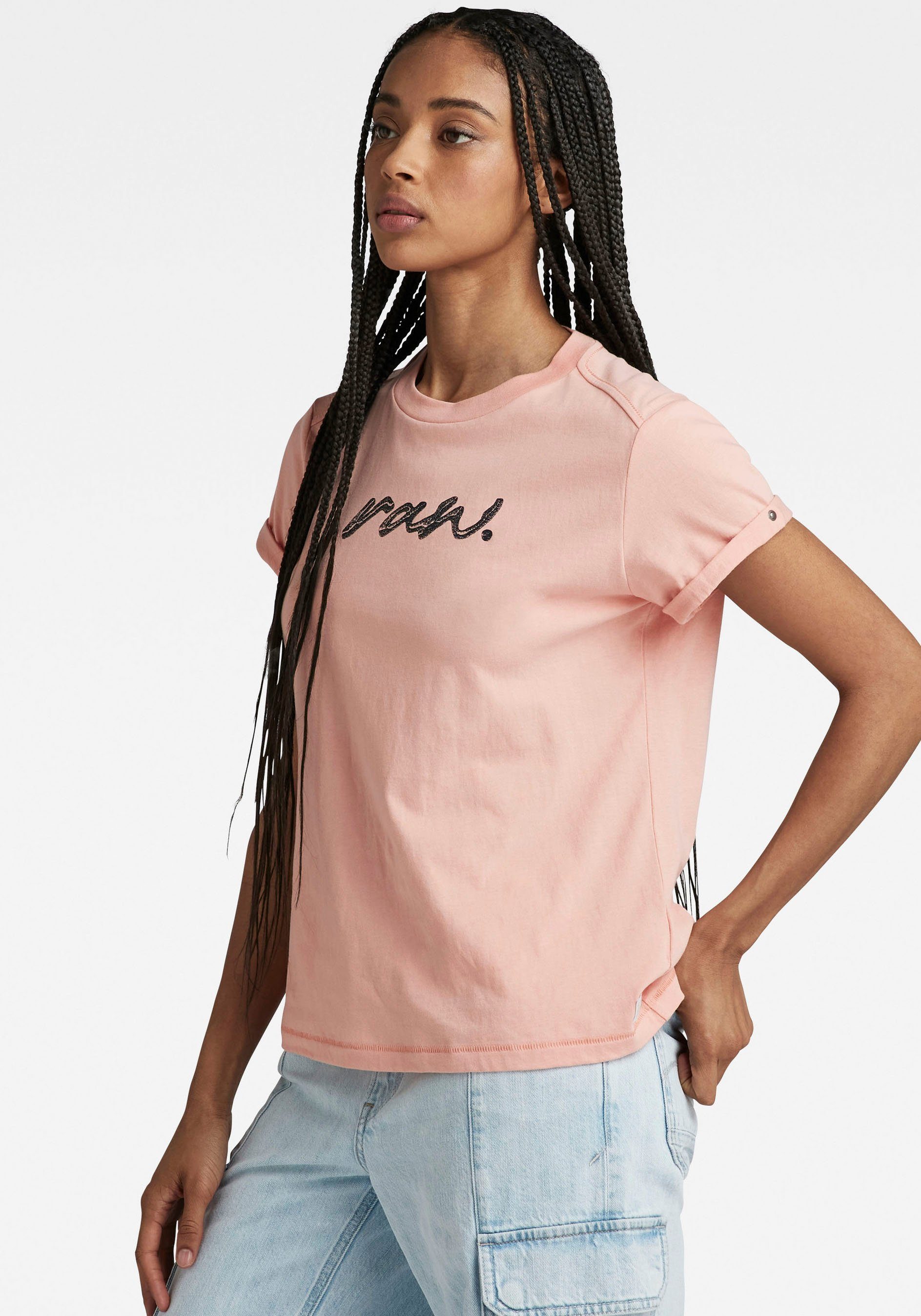 G-Star RAW Shirt met ronde hals Raw Dot