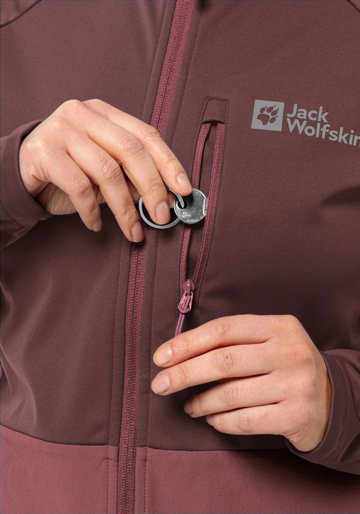 Jack Wolfskin Fietsjack MOROBBIA JKT W