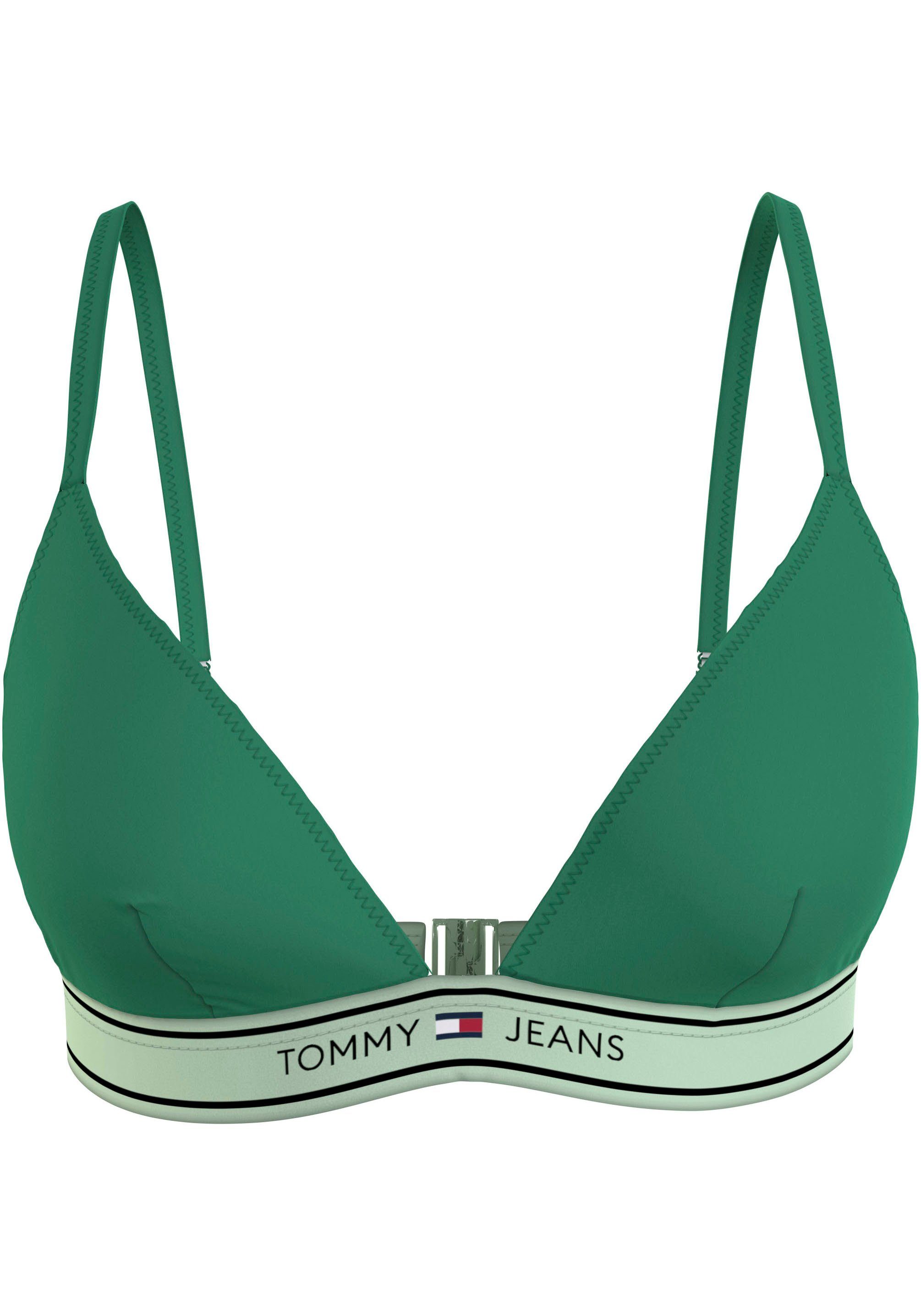Tommy Hilfiger Swimwear Triangel-bikinitop TRIANGLE RP met een logo-opschrift