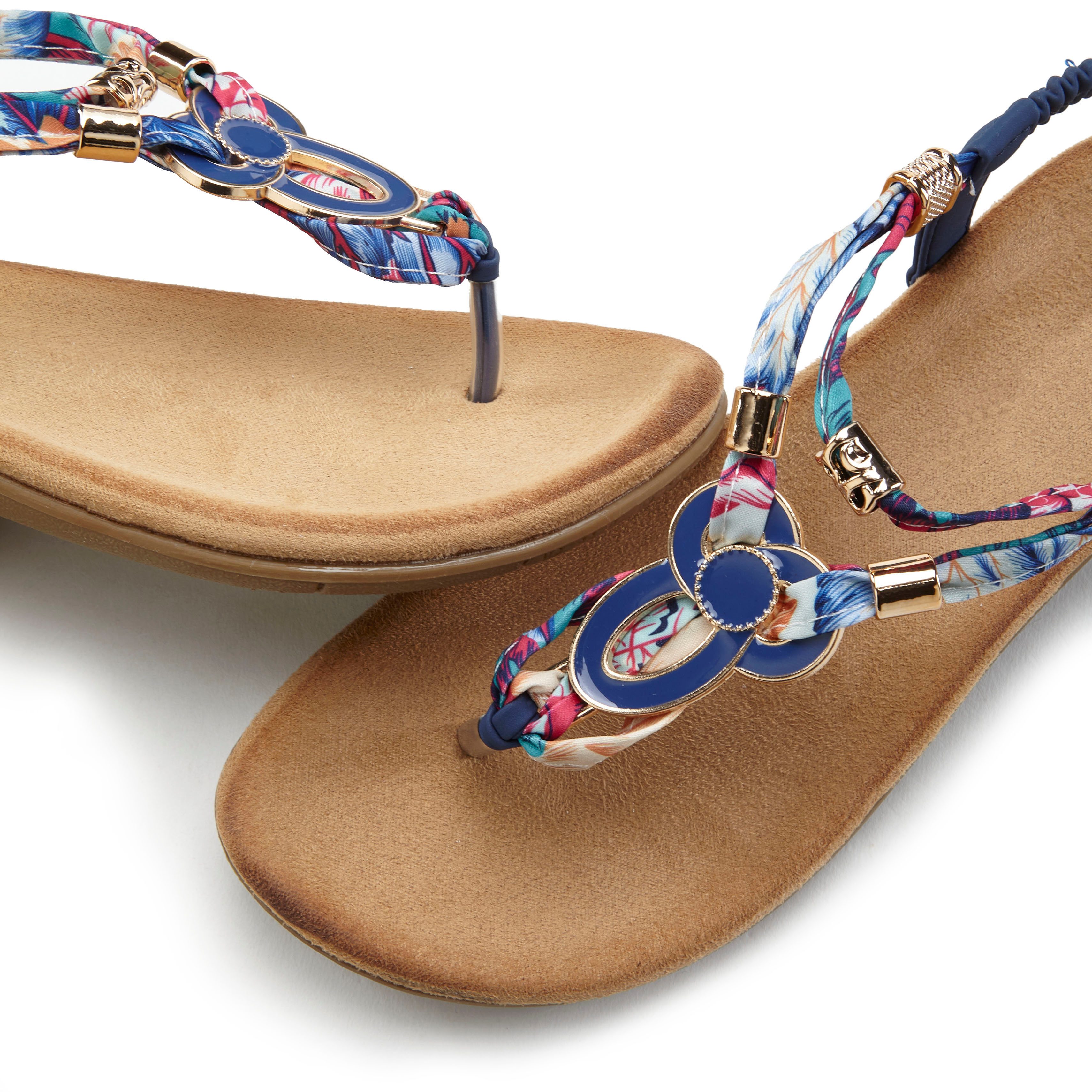 Lascana Teenslippers Sandaal, pantoletten met stretchinzet