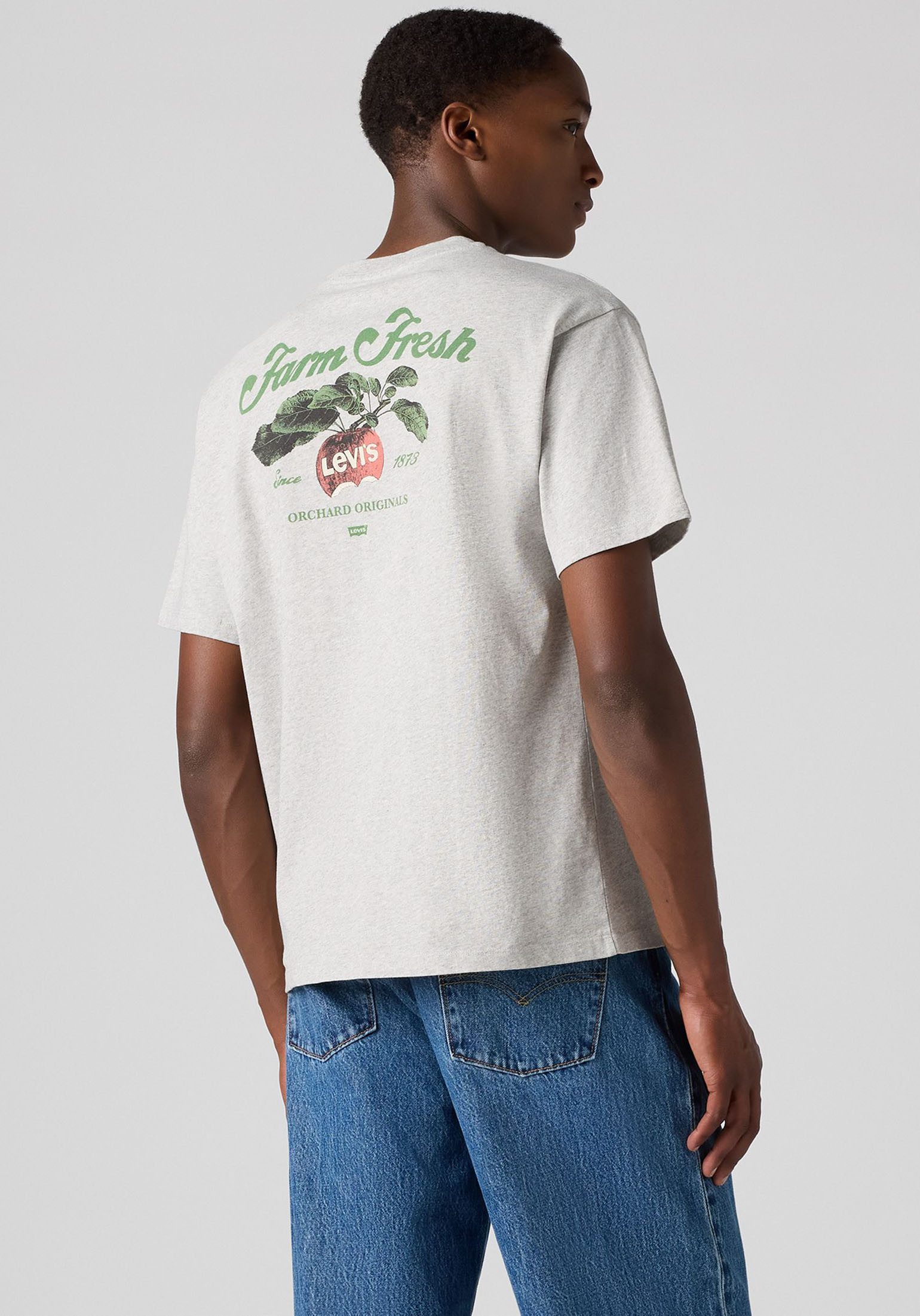 Levi's® T-shirt SEVINTAGE met logo-patch op de borst