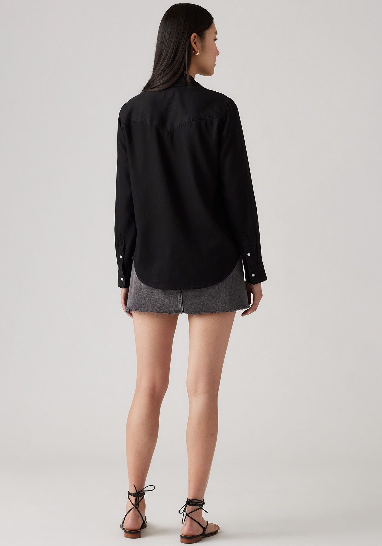 Levi's® Jeans blouse ESSENTIAL WESTERN met borstzakken met drukknopen
