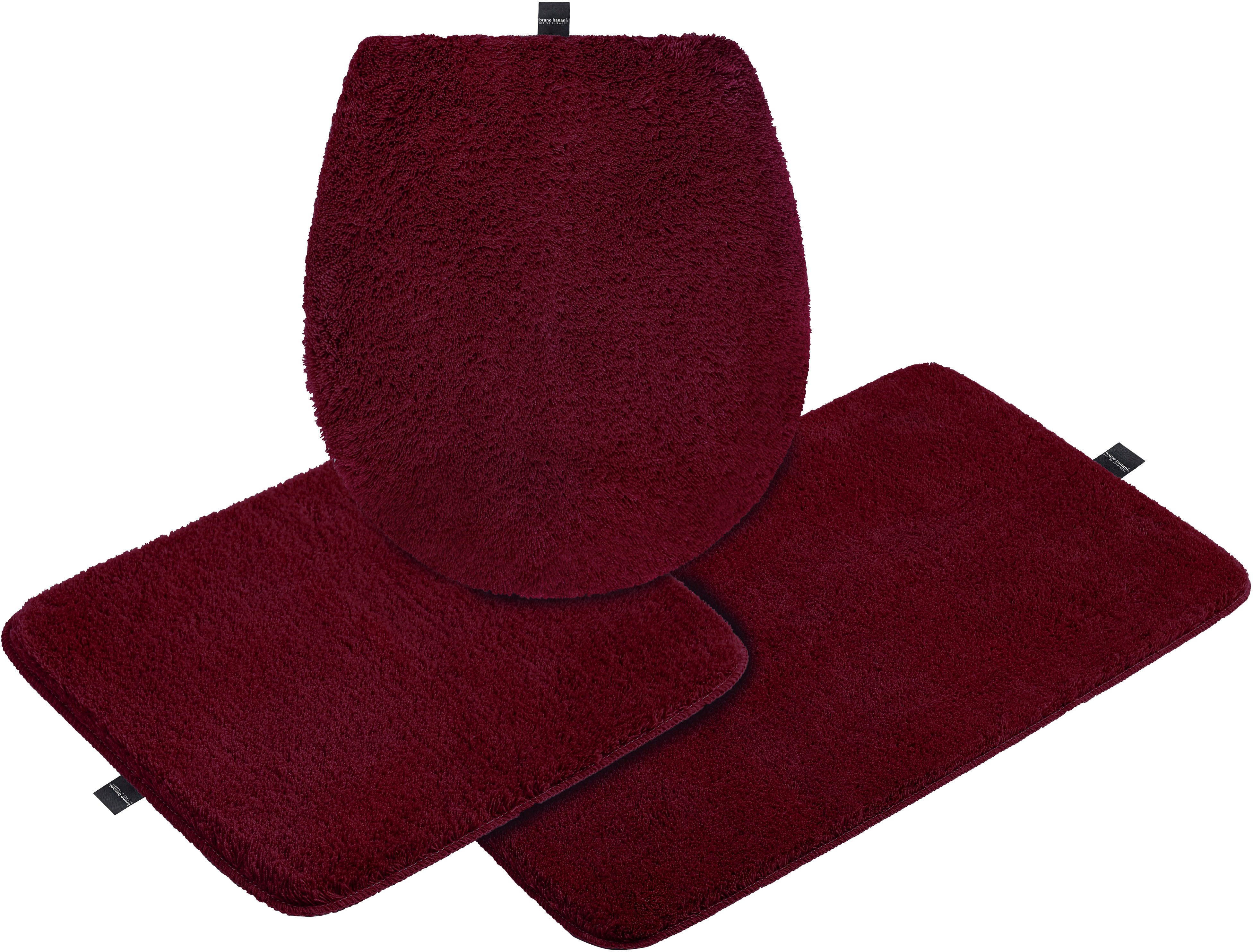Bruno Banani Badmat Lana, badmat, badkamer tapijt Badmat, badmatten, unikleur, ook als 3-delige set & rond