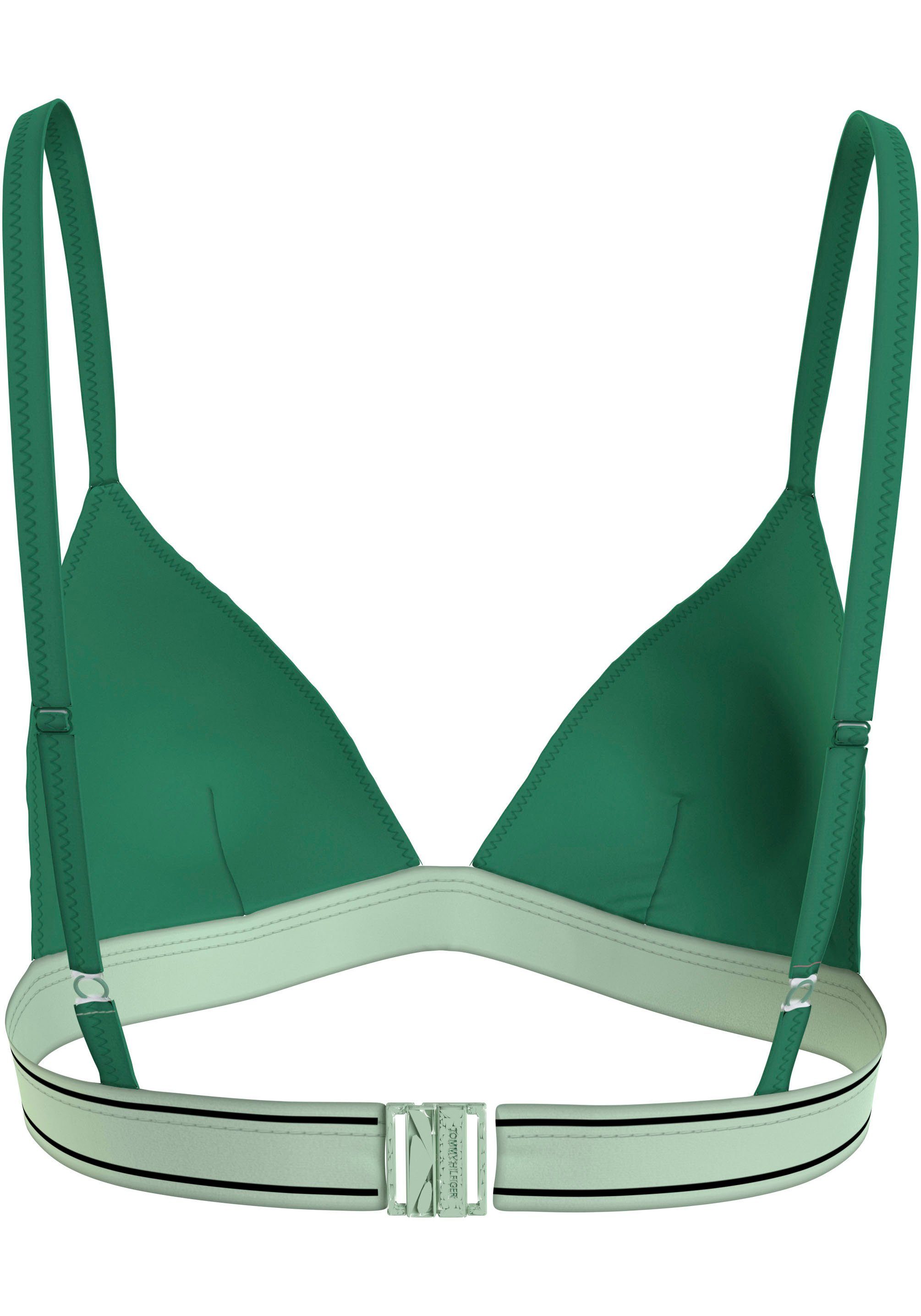 Tommy Hilfiger Swimwear Triangel-bikinitop TRIANGLE RP met een logo-opschrift