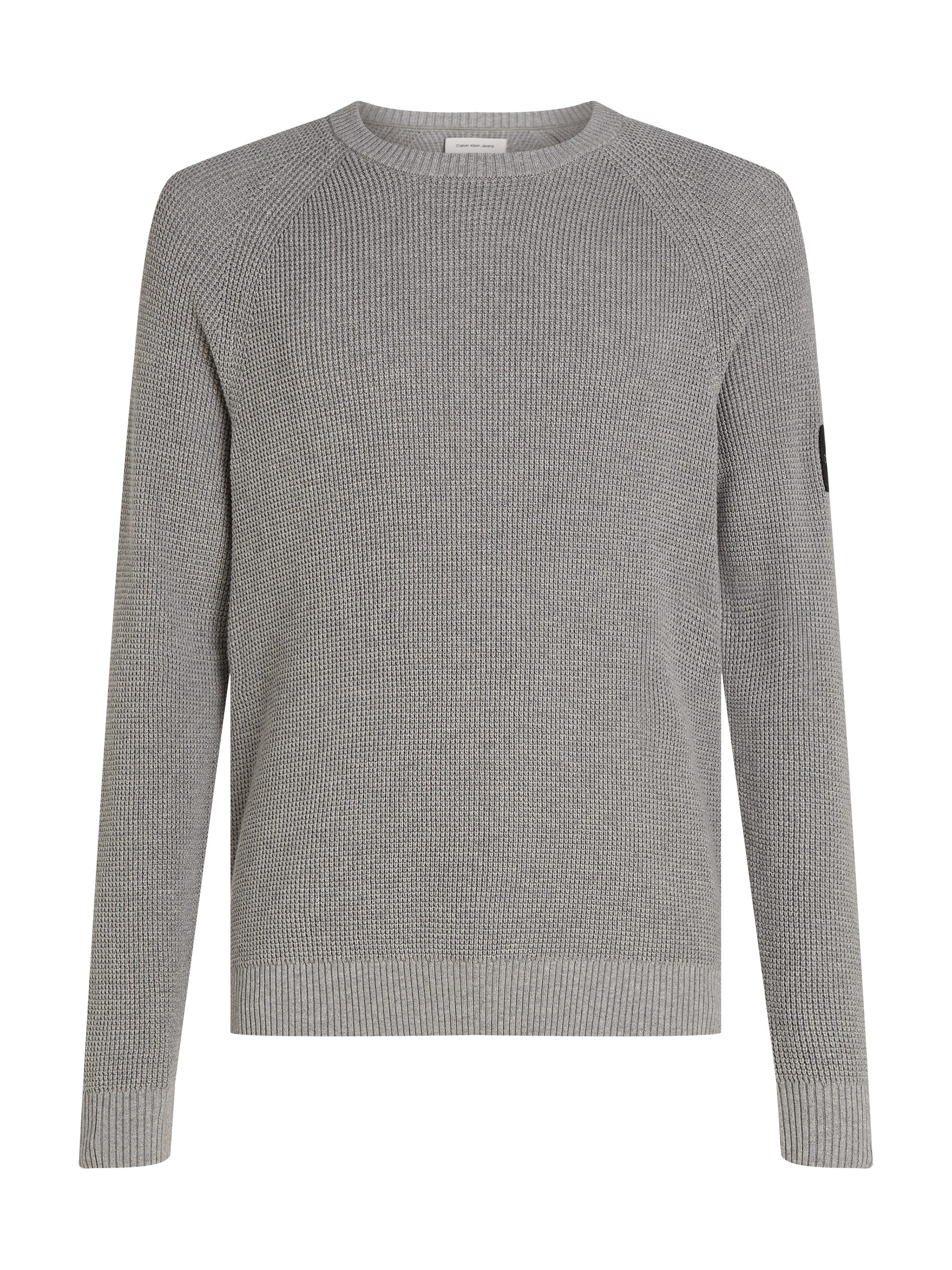 Calvin Klein Trui met ronde hals BADGE EASY SWEATER