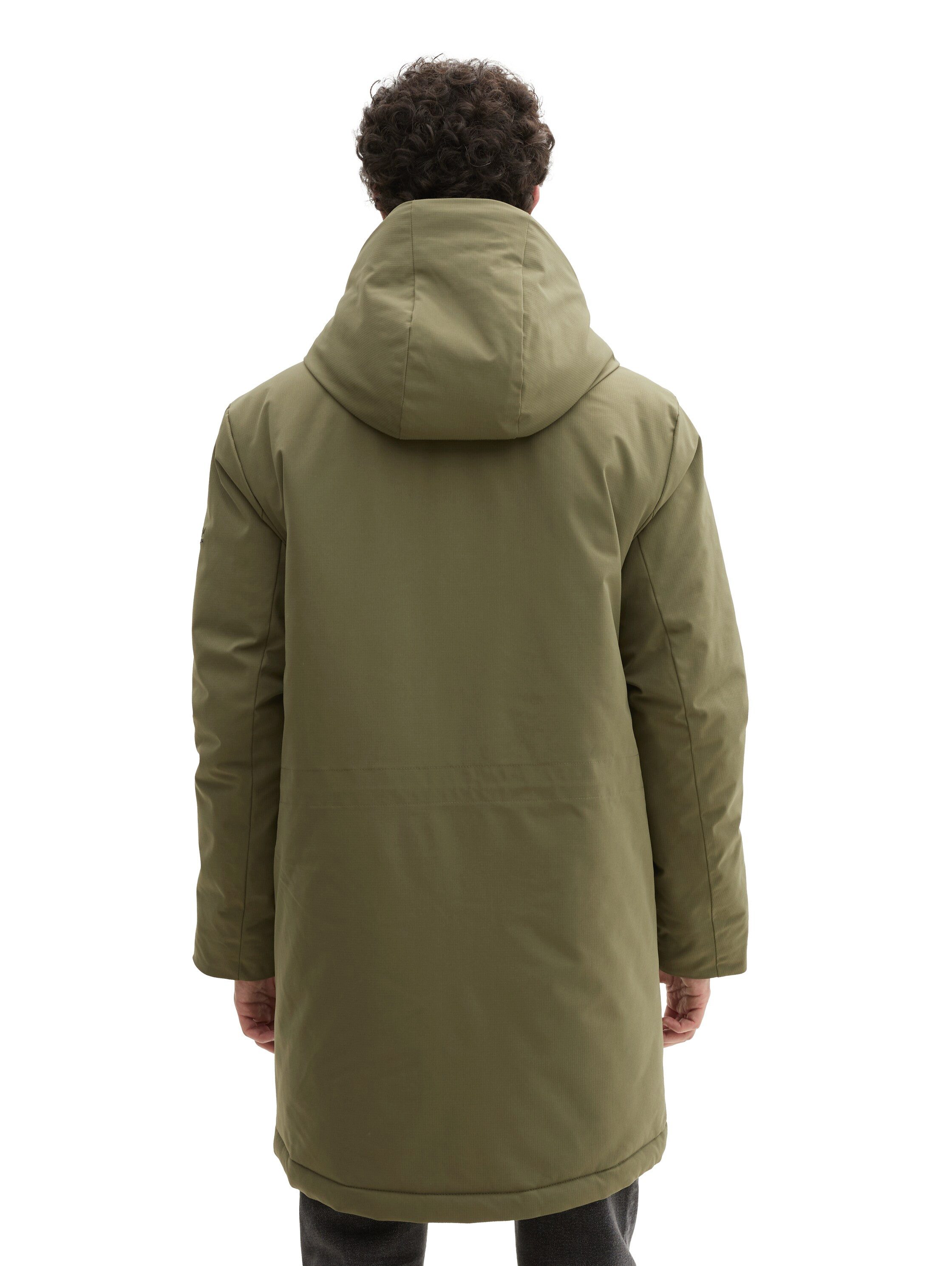 Tom Tailor Denim Gewatteerde jas met een capuchon