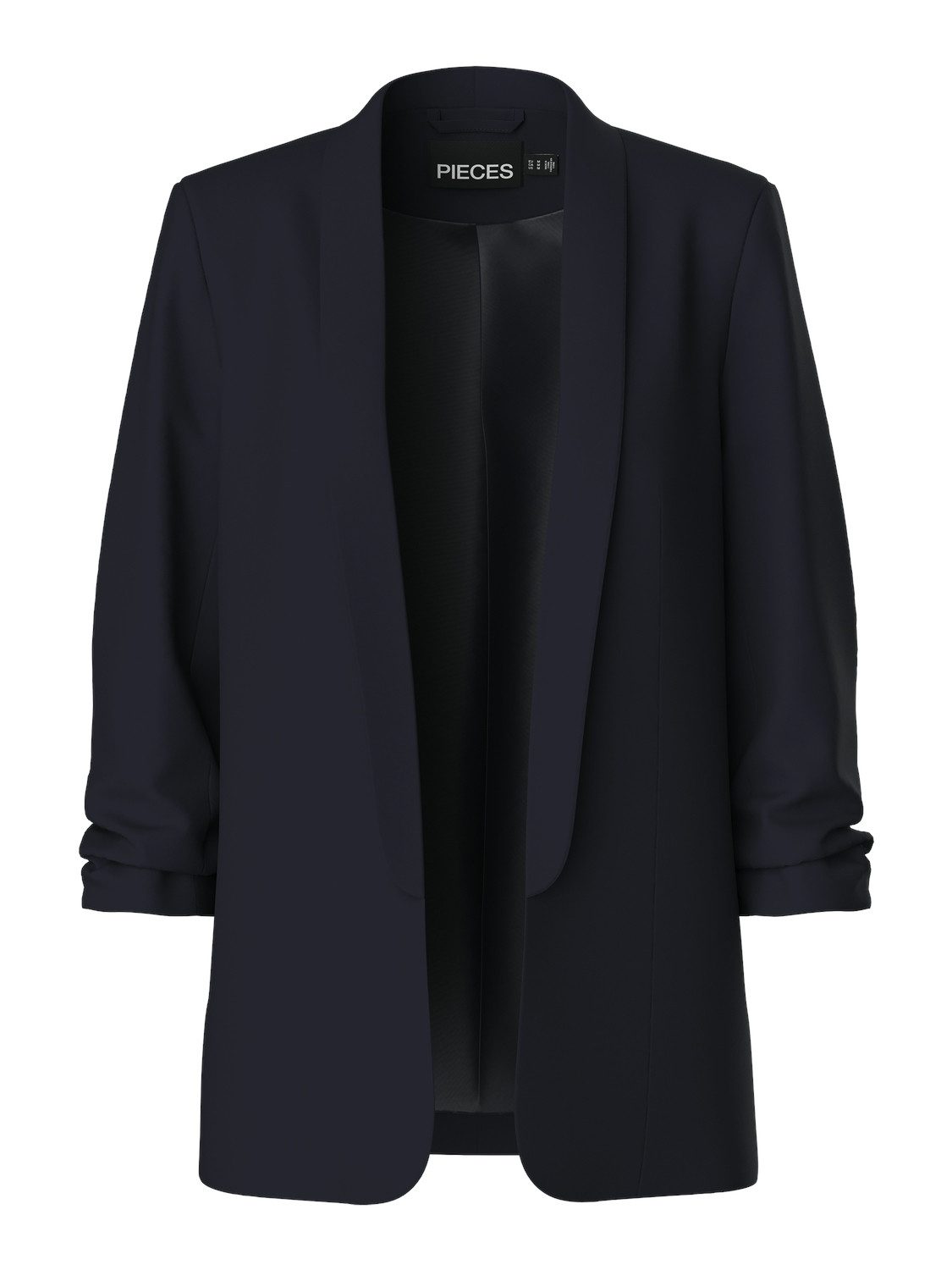pieces Blouseblazer PCBOSELLA 3/4 BLAZER NOOS met plooidetail op de mouw