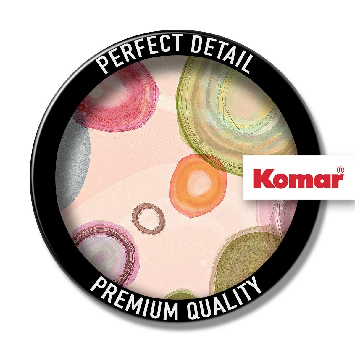 Komar Fotobehang Komar vlies fotobehang - Microcosmos - maat 200 x 250 cm (set)