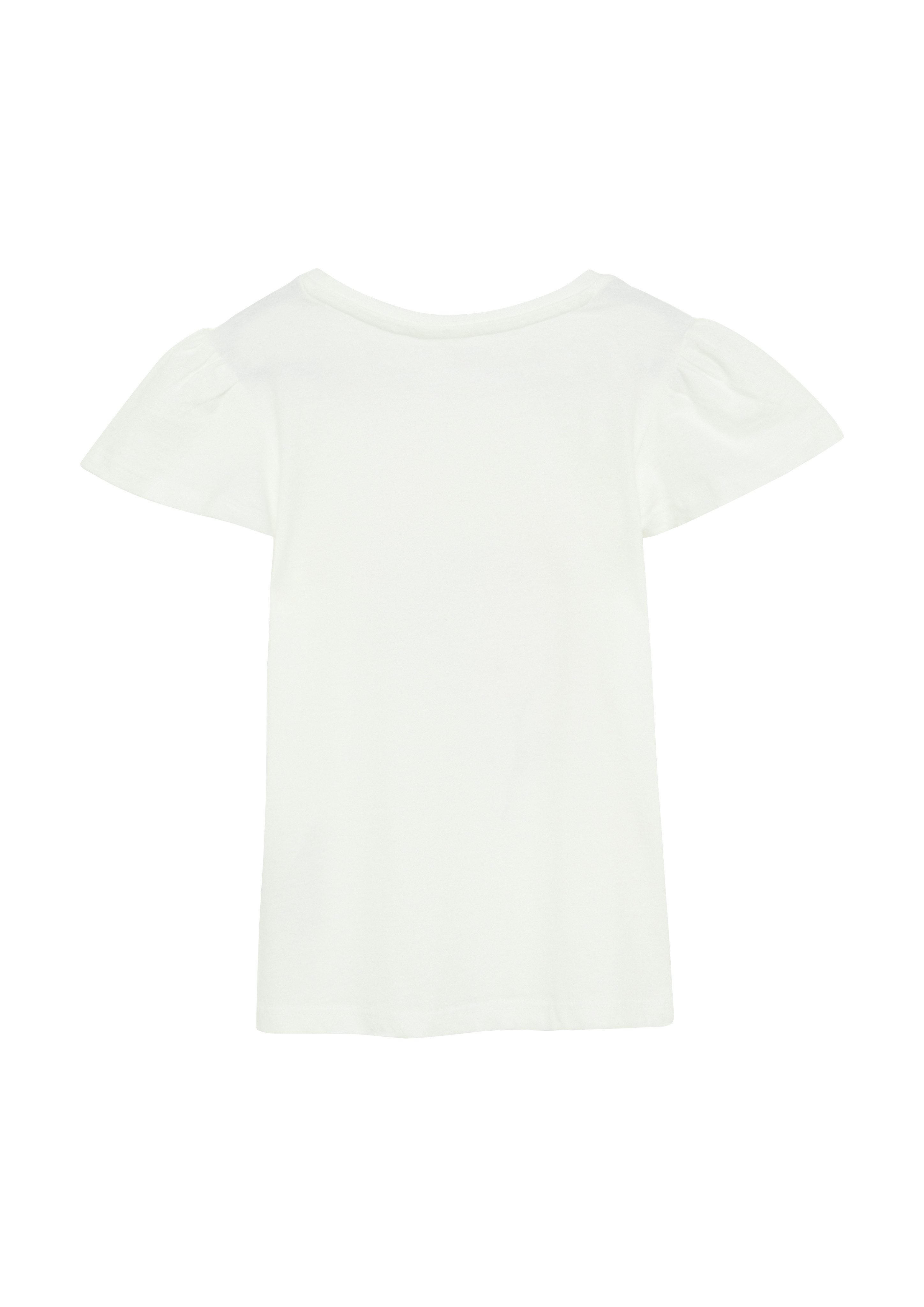 s.Oliver RED LABEL Junior T-shirt met geborduurde bloemenapplicatie