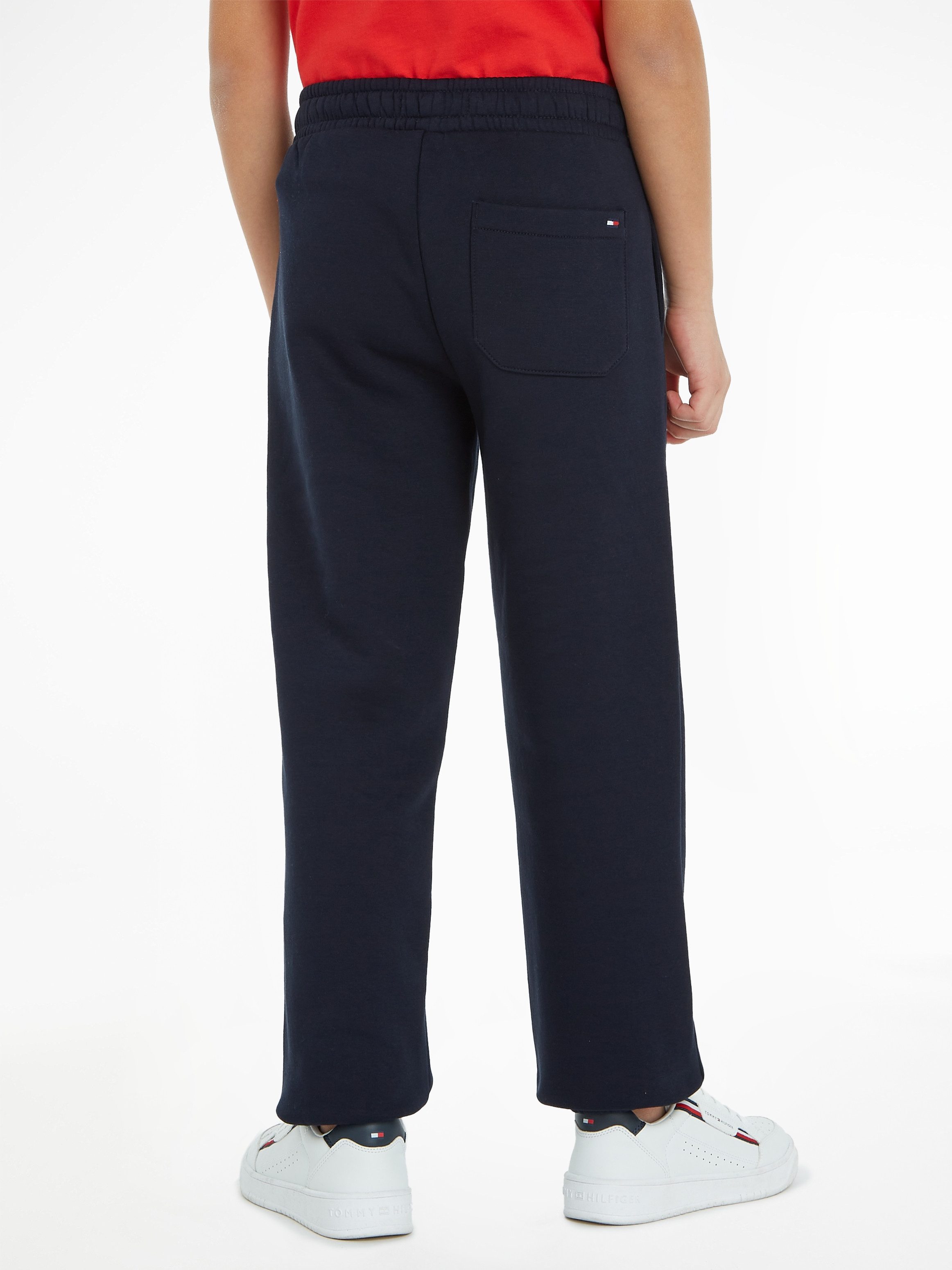Tommy Hilfiger Sweatbroek U TIMELESS FLEECE SWEATPANTS Baby tot 2 jaar elastische taille & broekspijpen steekzakken