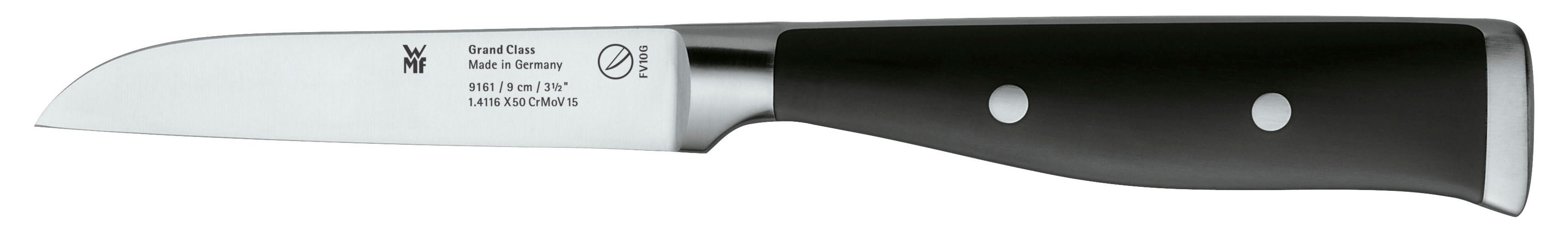 WMF Messenset Spitzenklasse Plus Performance Cut, handgesmeed, vingerbescherming, Made in Germany (set, 5-delig)
