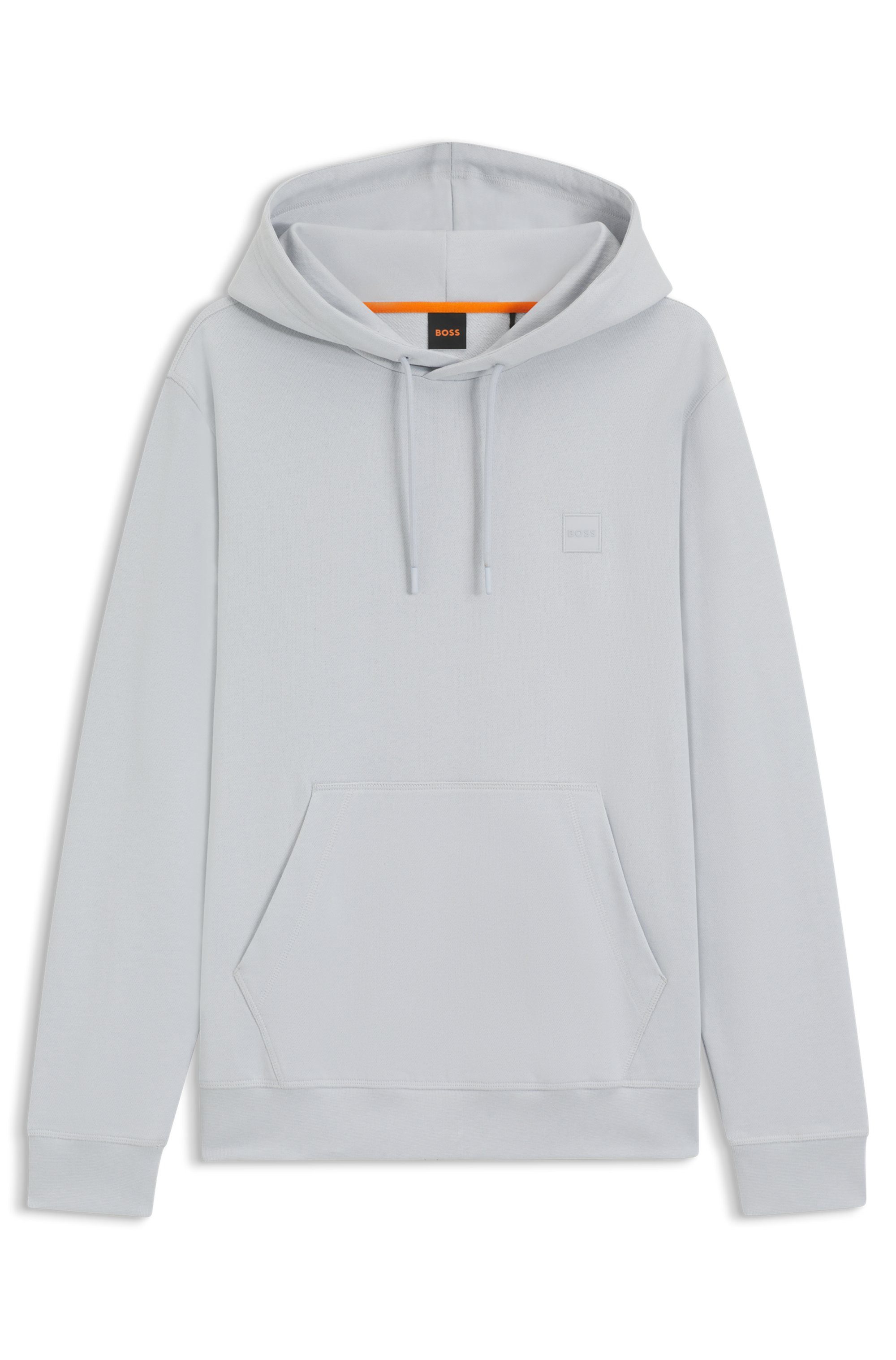 Boss Orange Hoodie Wetalk met geborduurd boss merkembleem
