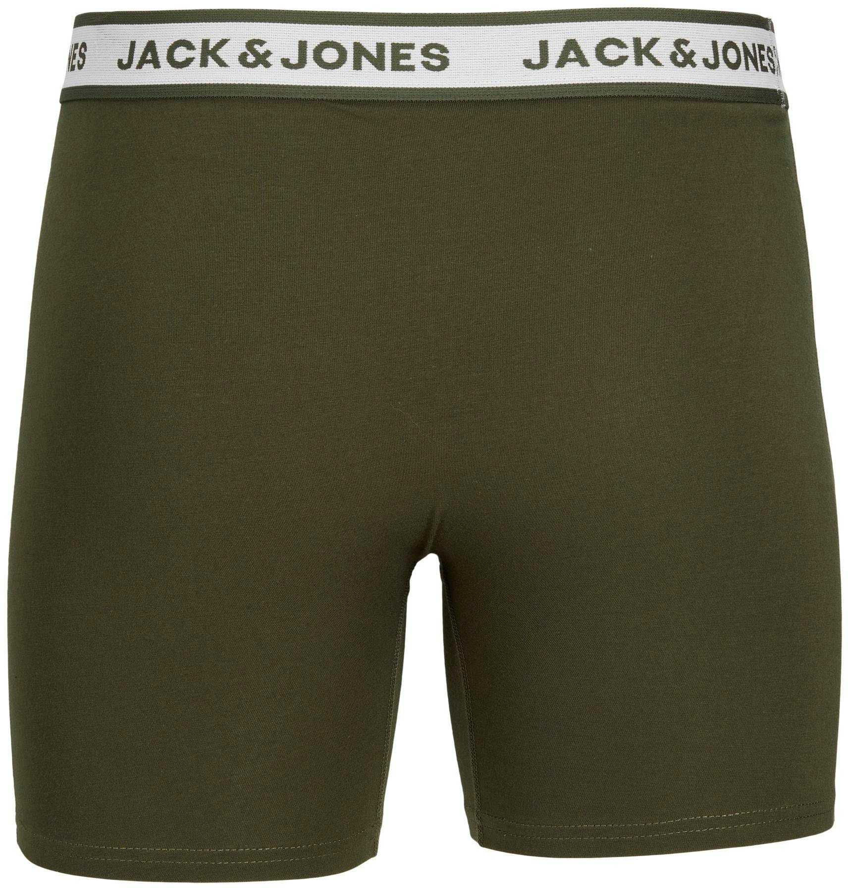 Jack & Jones Boxershort JJ JACSOLID BOXER BRIEFS 5 P (set, 5 stuks)