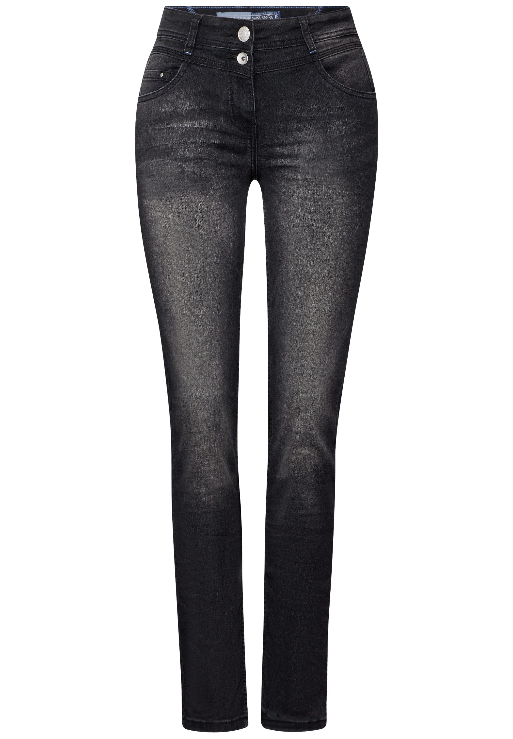 Cecil Slim fit jeans Toronto in five-pocketsstijl