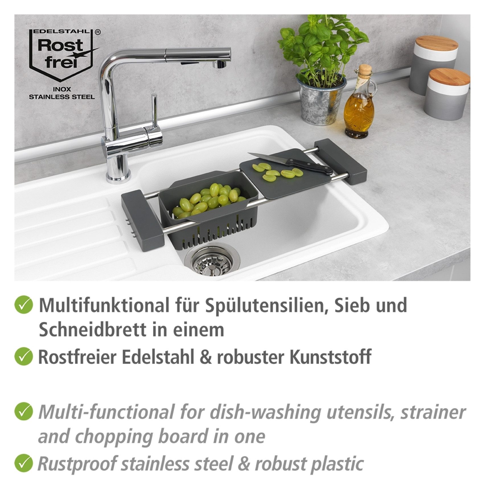 WENKO Accessoirestandaard Model Cami (1-delig)