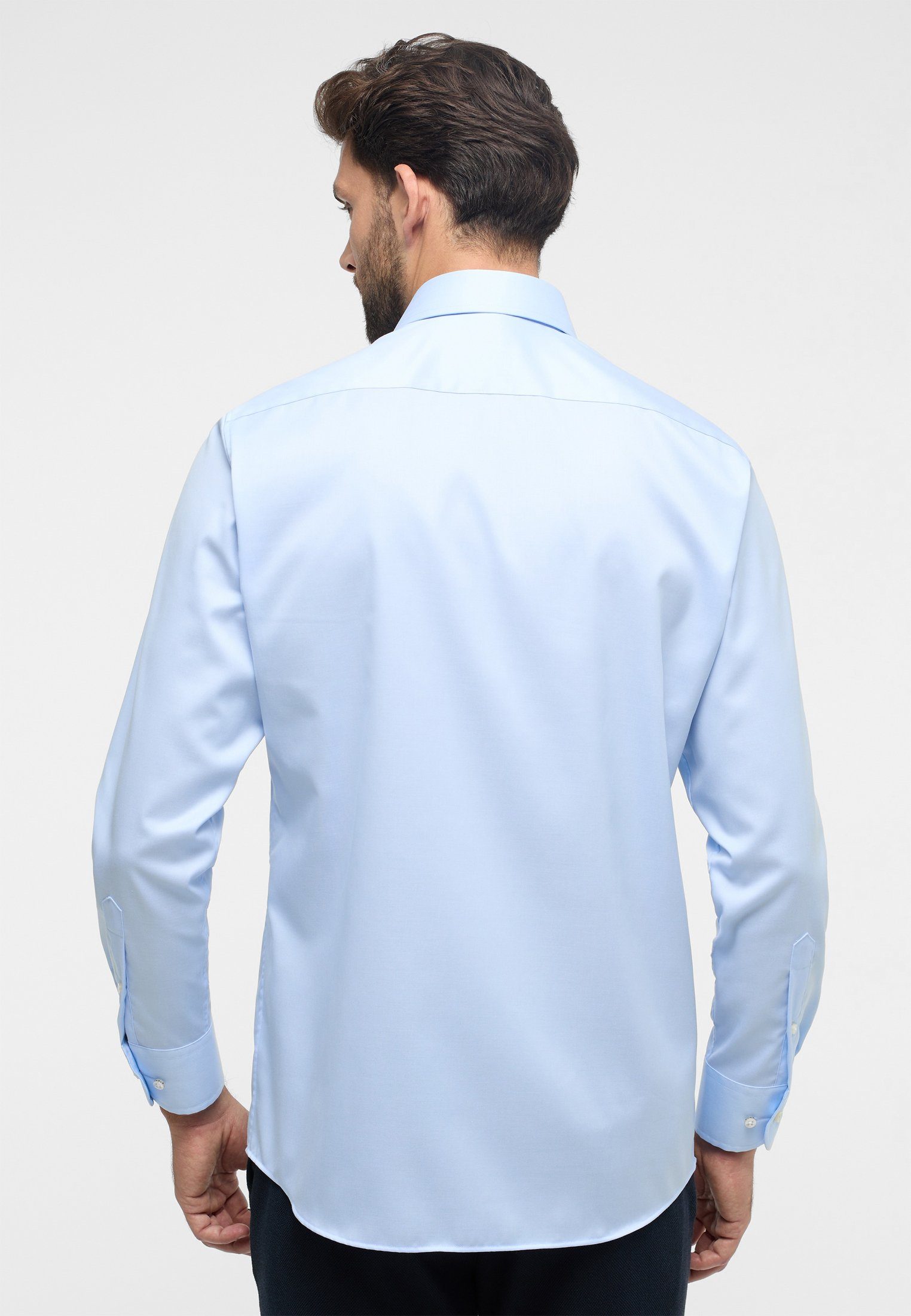 Eterna Overhemd met lange mouwen MODERN FIT NON IRON (strijkvrij)