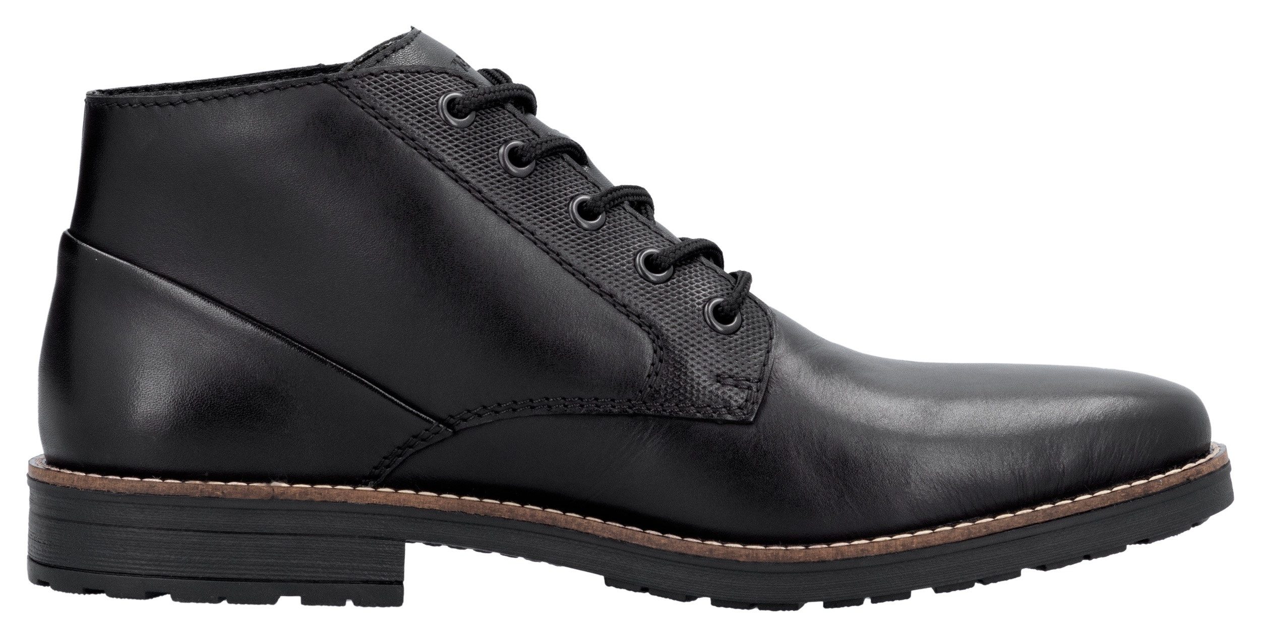 Rieker Veterlaarsjes veterschoenen, business-veterschoenen, enkellaars met zachte bovenlaag