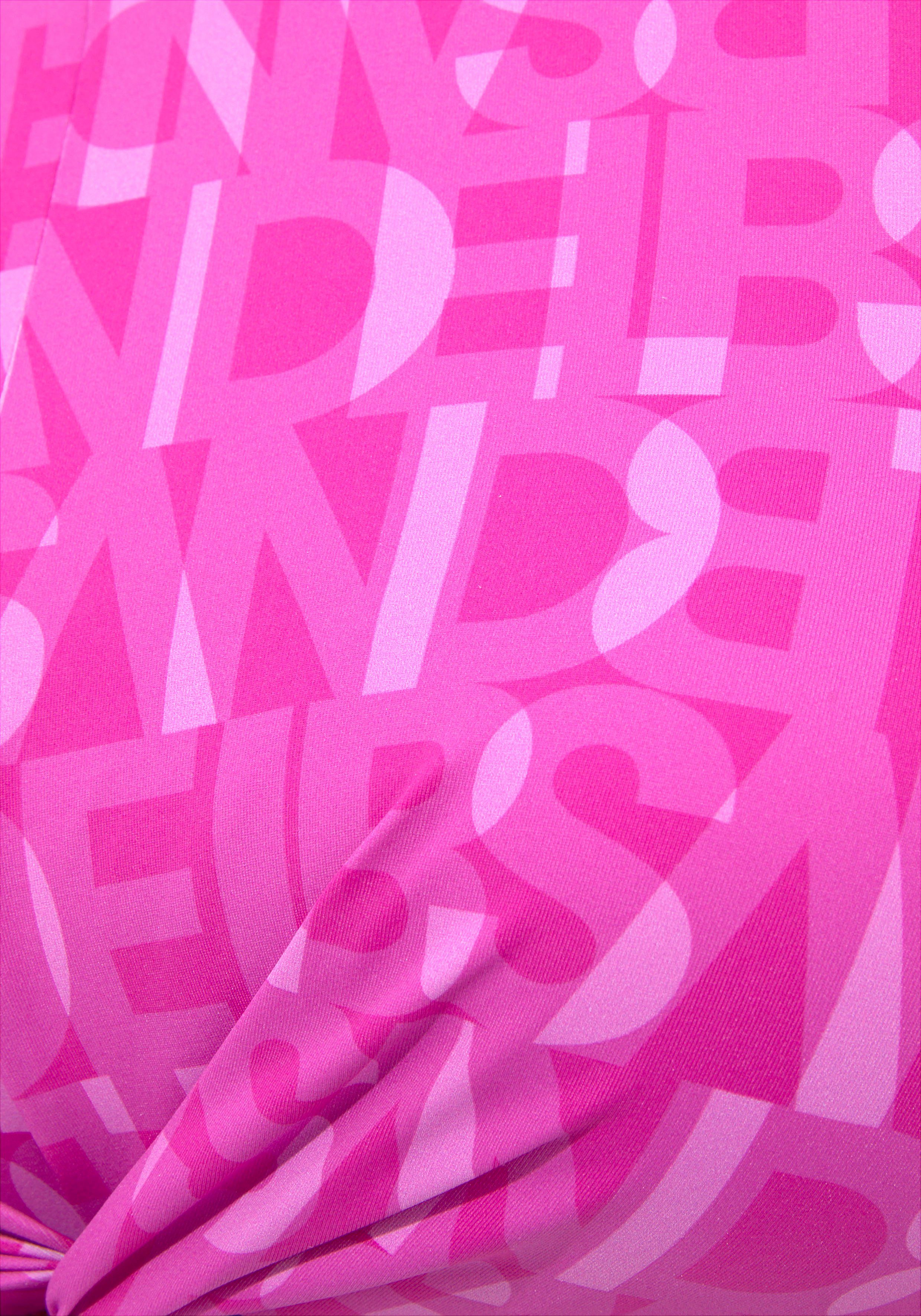 Elbsand Crop-bikinitop Letra met geweldige woorden