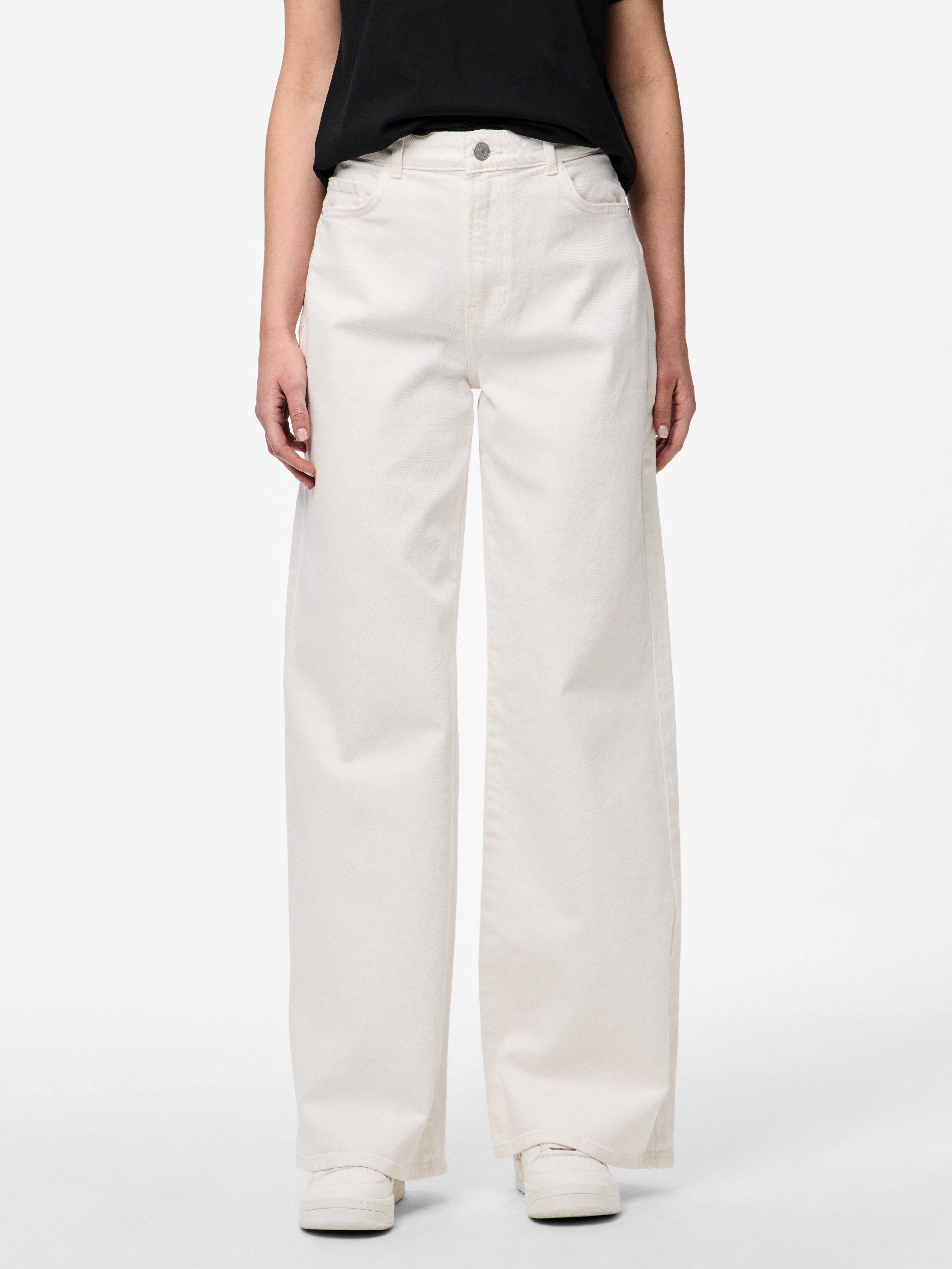 pieces High-waist jeans PCSELMA HW WIDE JEANS OD NOOS BC