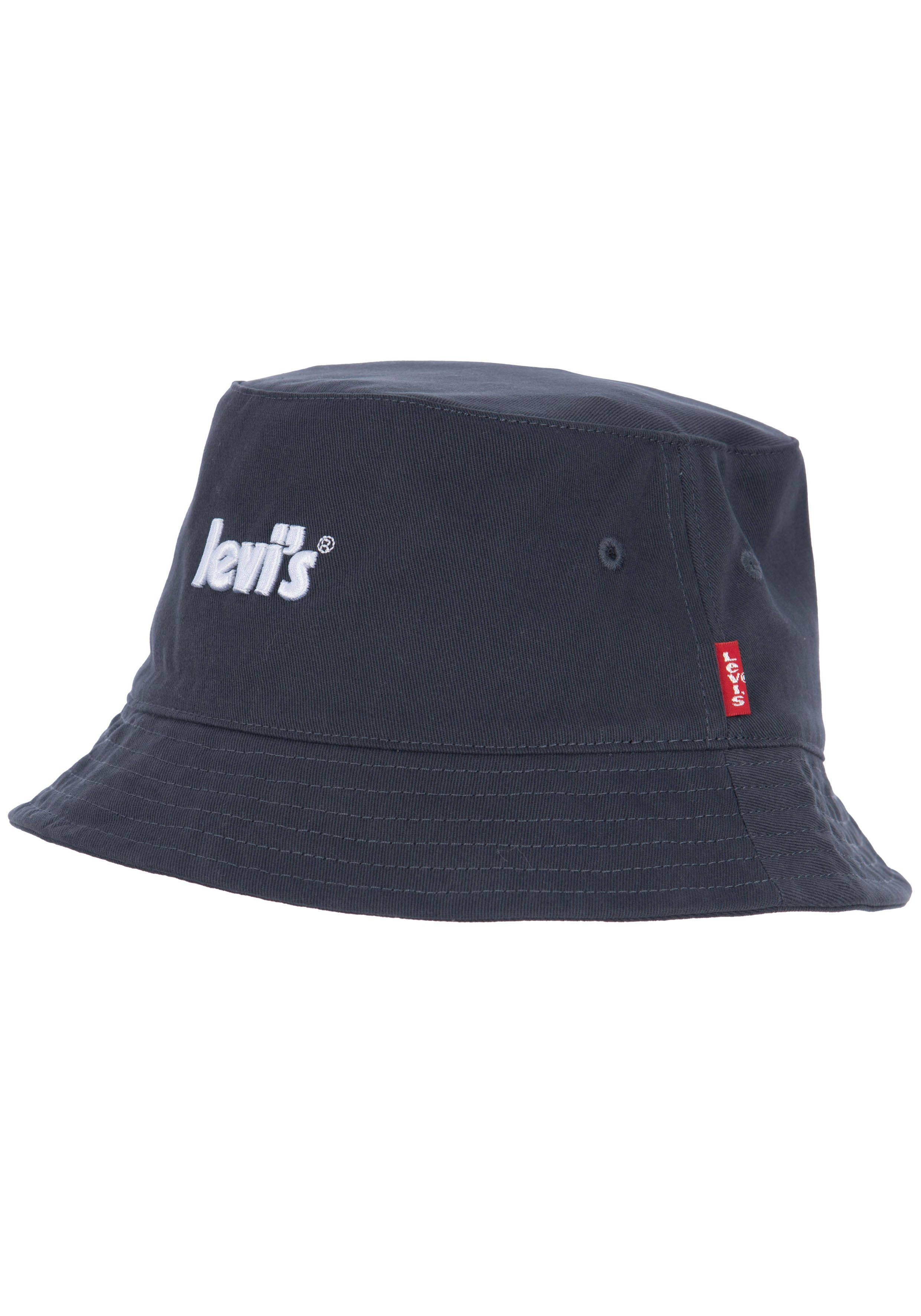 Levi's Kidswear Vissershoed LAN POSTER LOGO BUCKET CAP