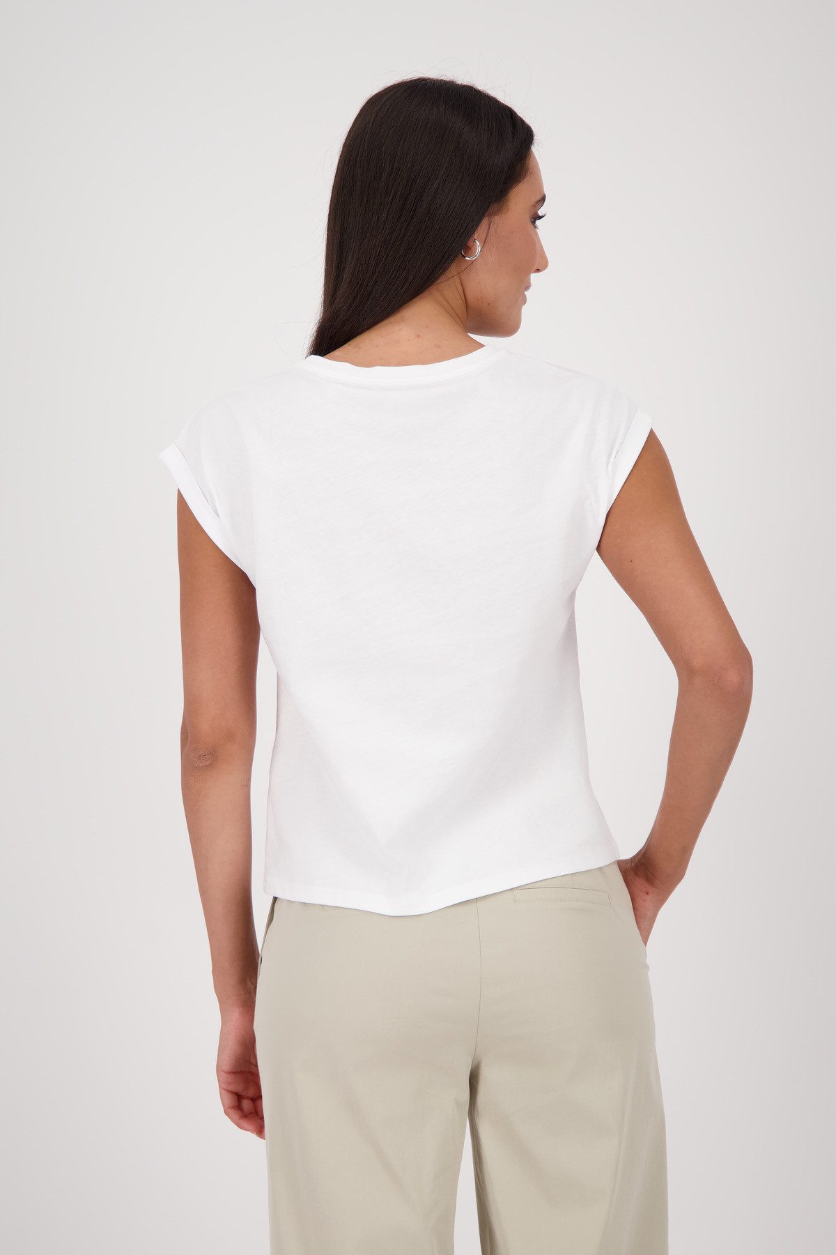 Monari Shirt met ronde hals Met een ronde hals