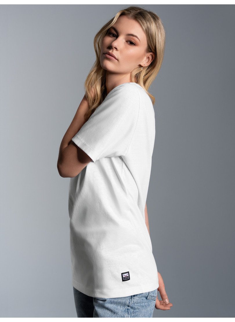 Trigema T-shirt TRIGEMA heavy T-shirt van 100% gerecycled katoen (1-delig)