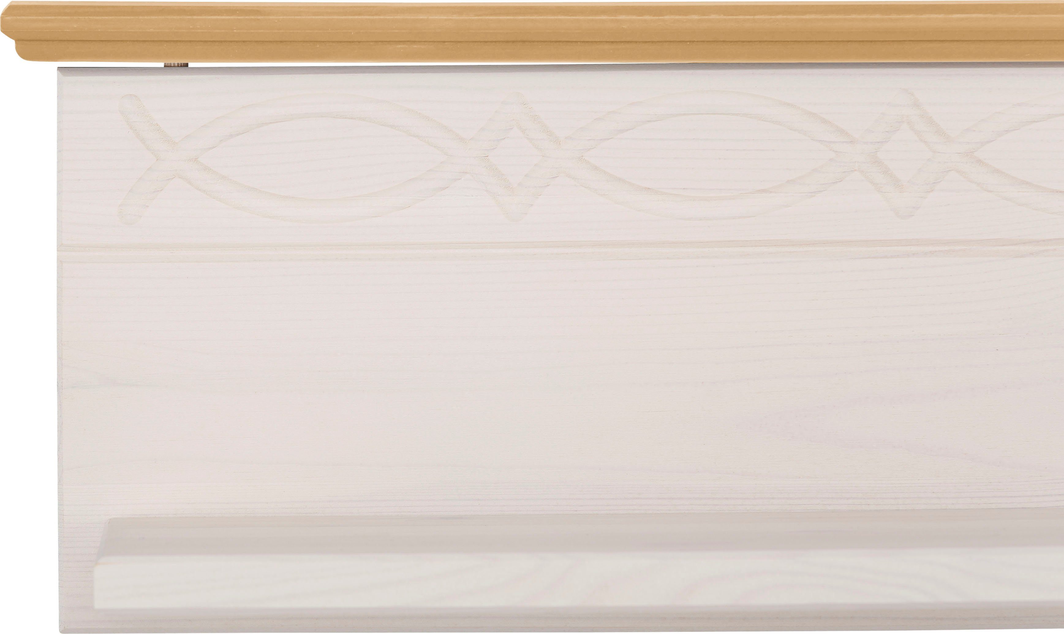 Home affaire Wandplank Indra van massief grenen, 120 cm breed