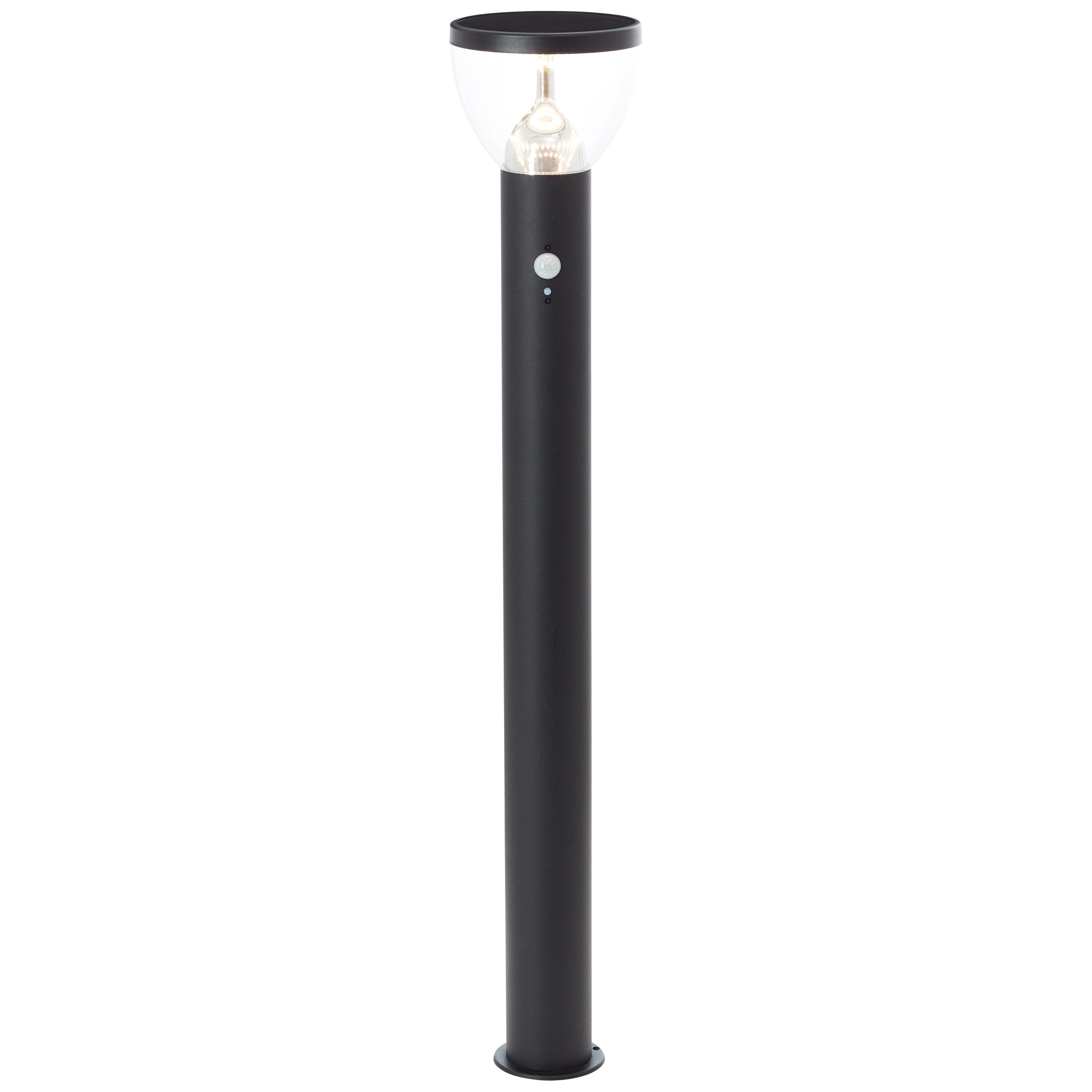 Brilliant G40412-06 Tulip Staande lamp op zonne-energie met bewegingsmelder 3 W Warmwit Zwart