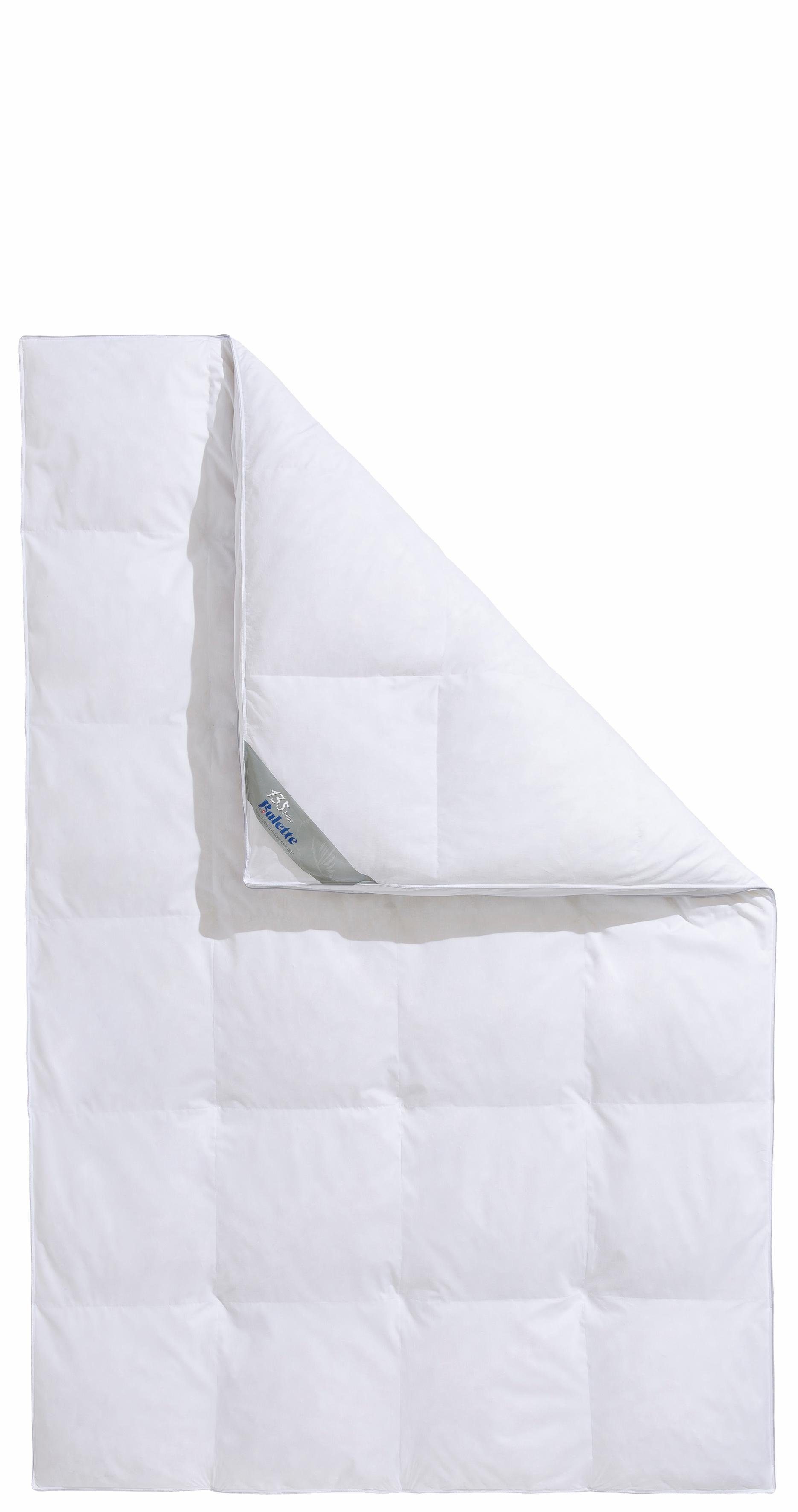 Balette Donzen dekbed + hoofdkussen LENA In twee warmteklassen, in maat 135x200 cm & 155x220 cm verkrijgbaar! (voordeelset)